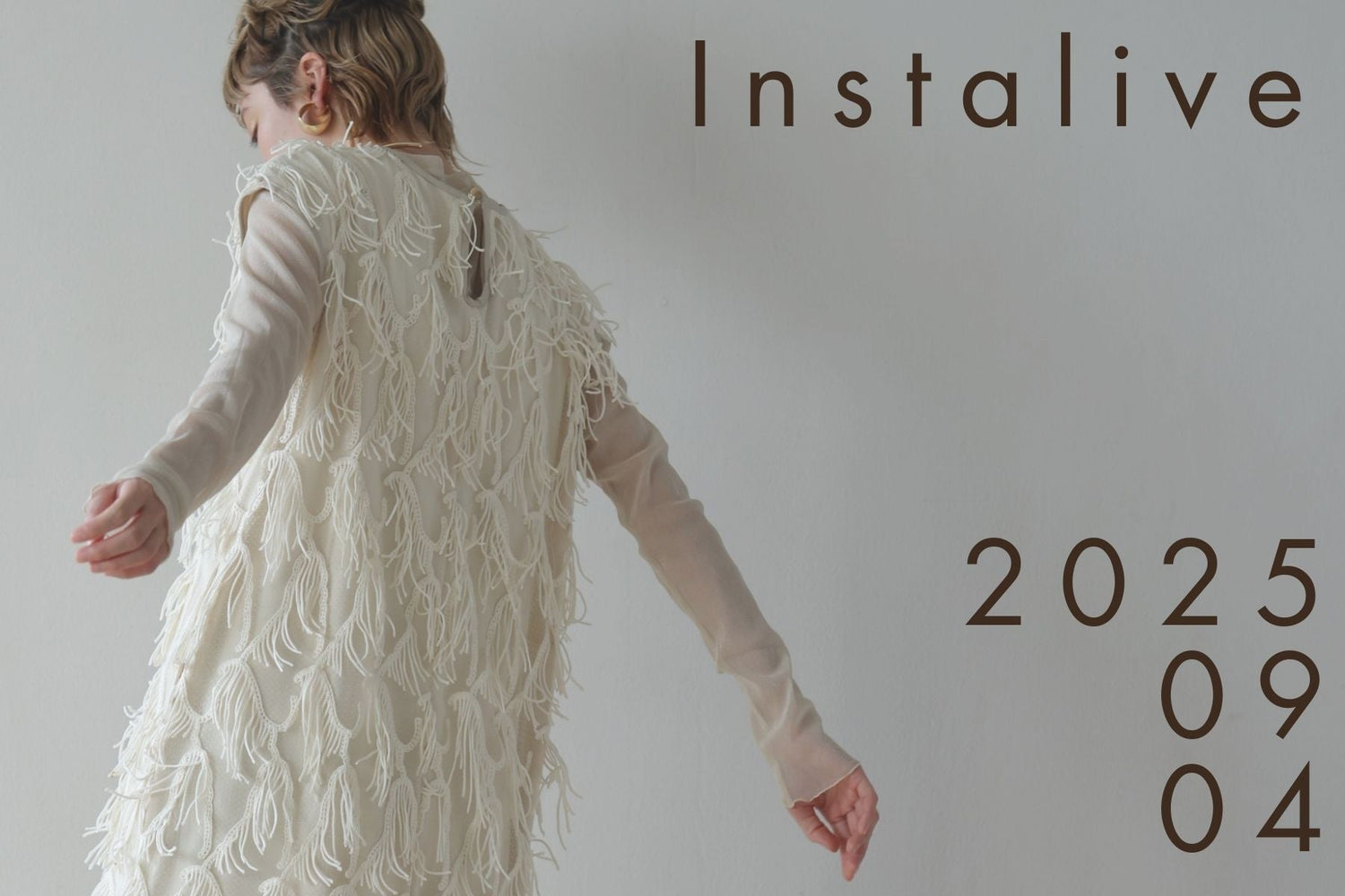 POPUP Instalive Report <br>– 福岡から秋の新作をお届け