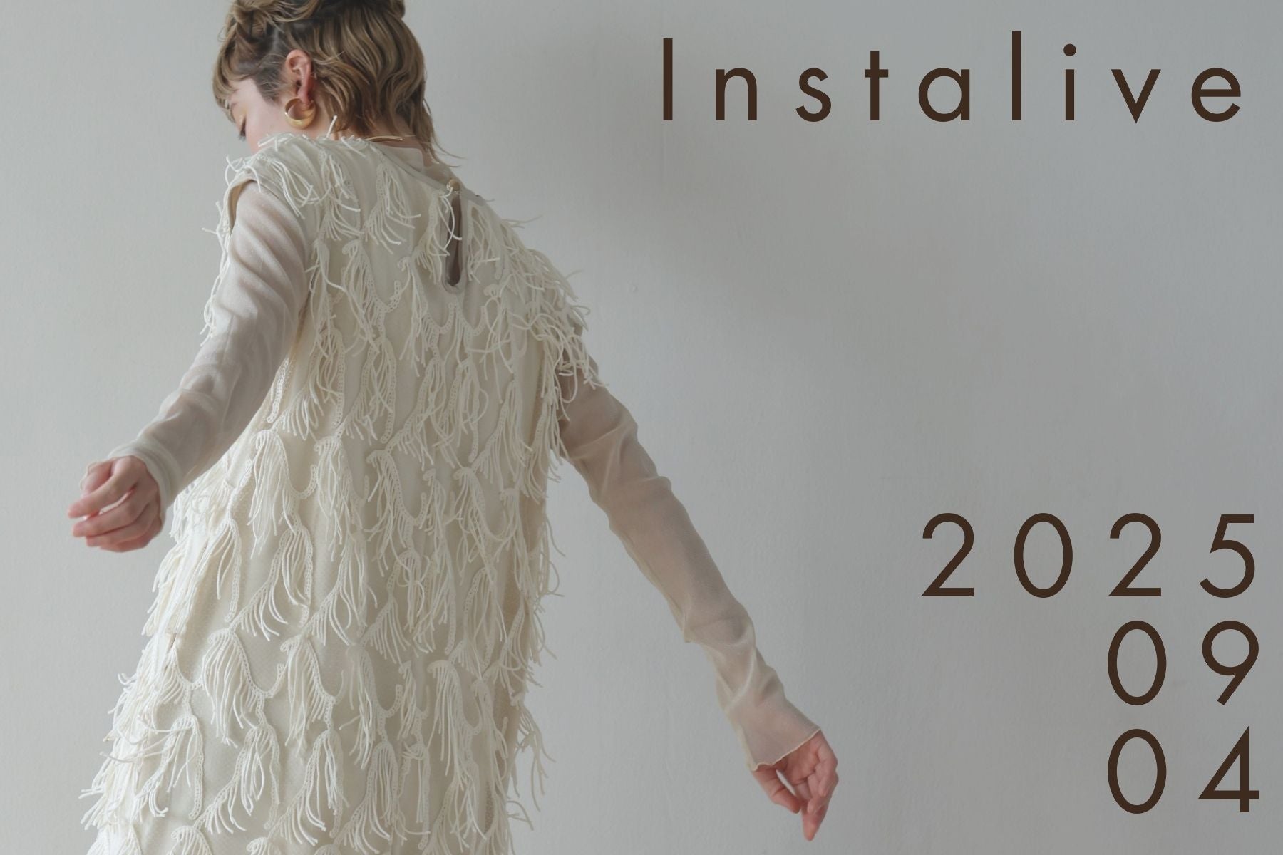 POPUP Instalive Report <br>– 福岡から秋の新作をお届け