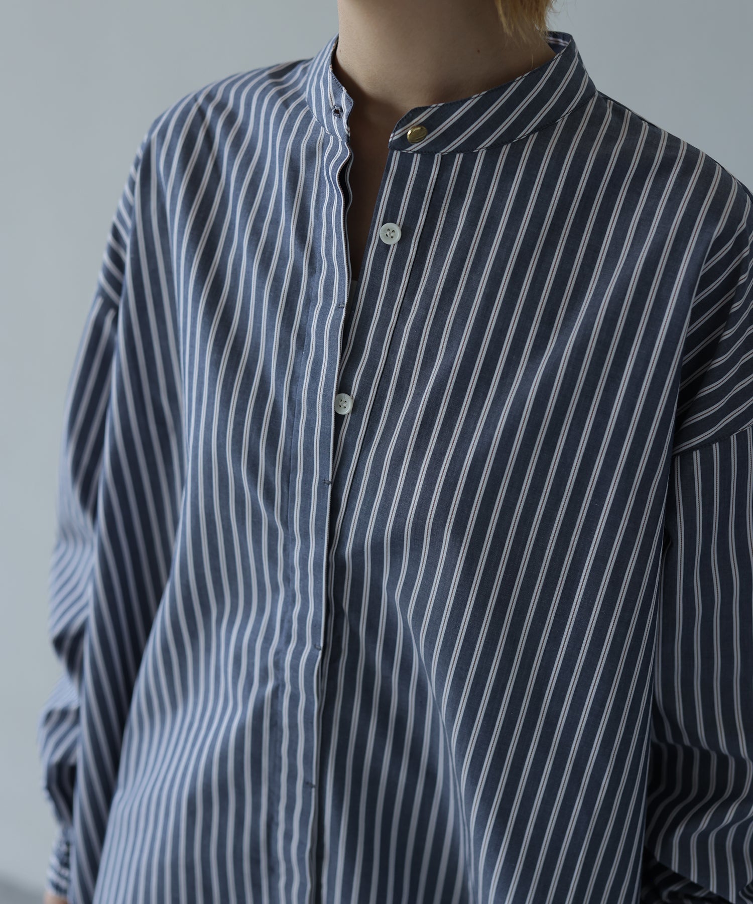 ネイビーストライプ model:H160