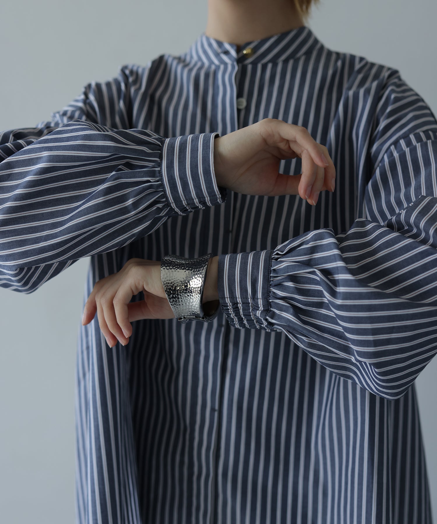 ネイビーストライプ model:H160