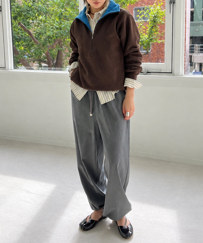 ブルー×ブラウン staff:H161cm