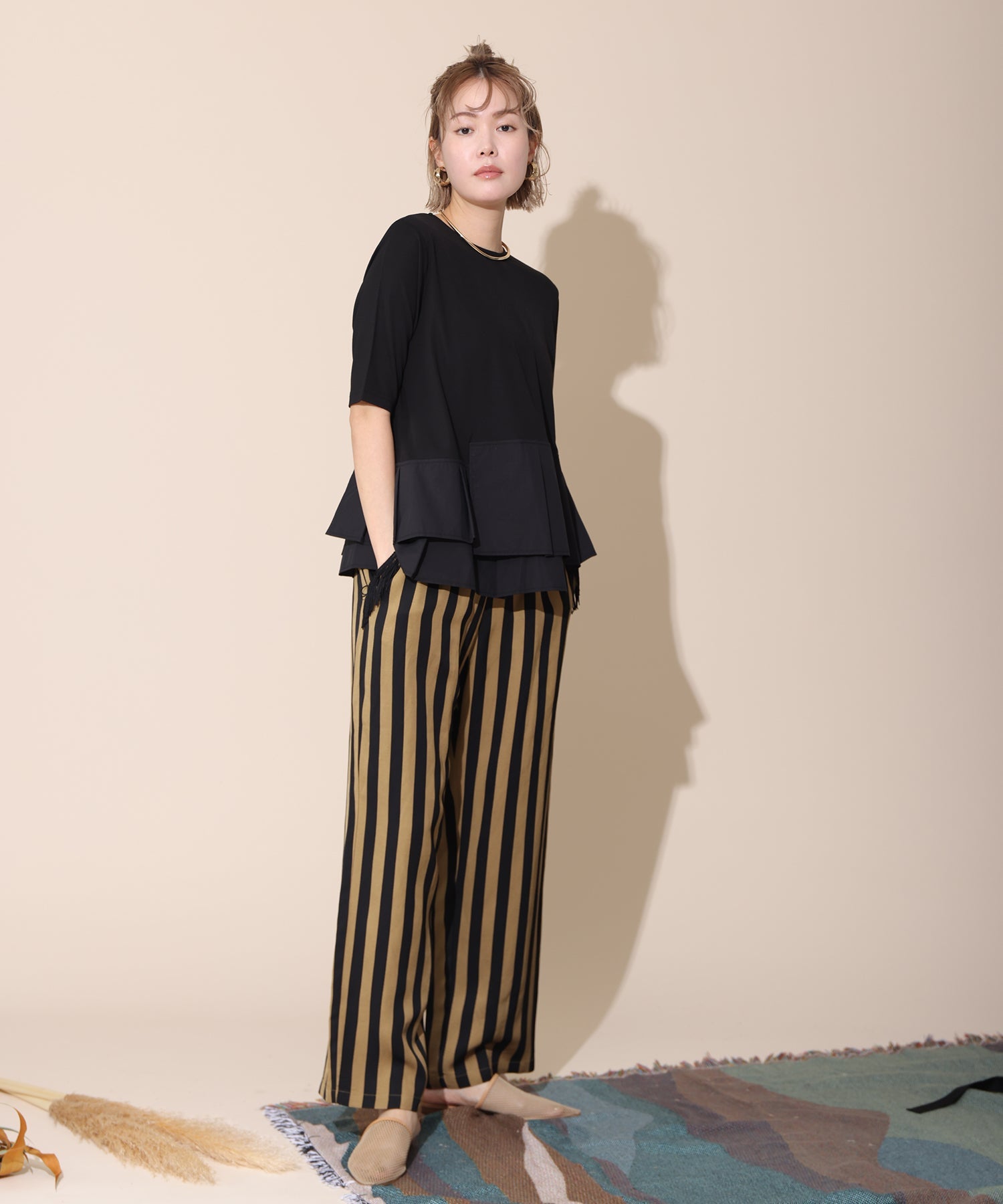 ブラック model:H167 着用サイズ:フリー