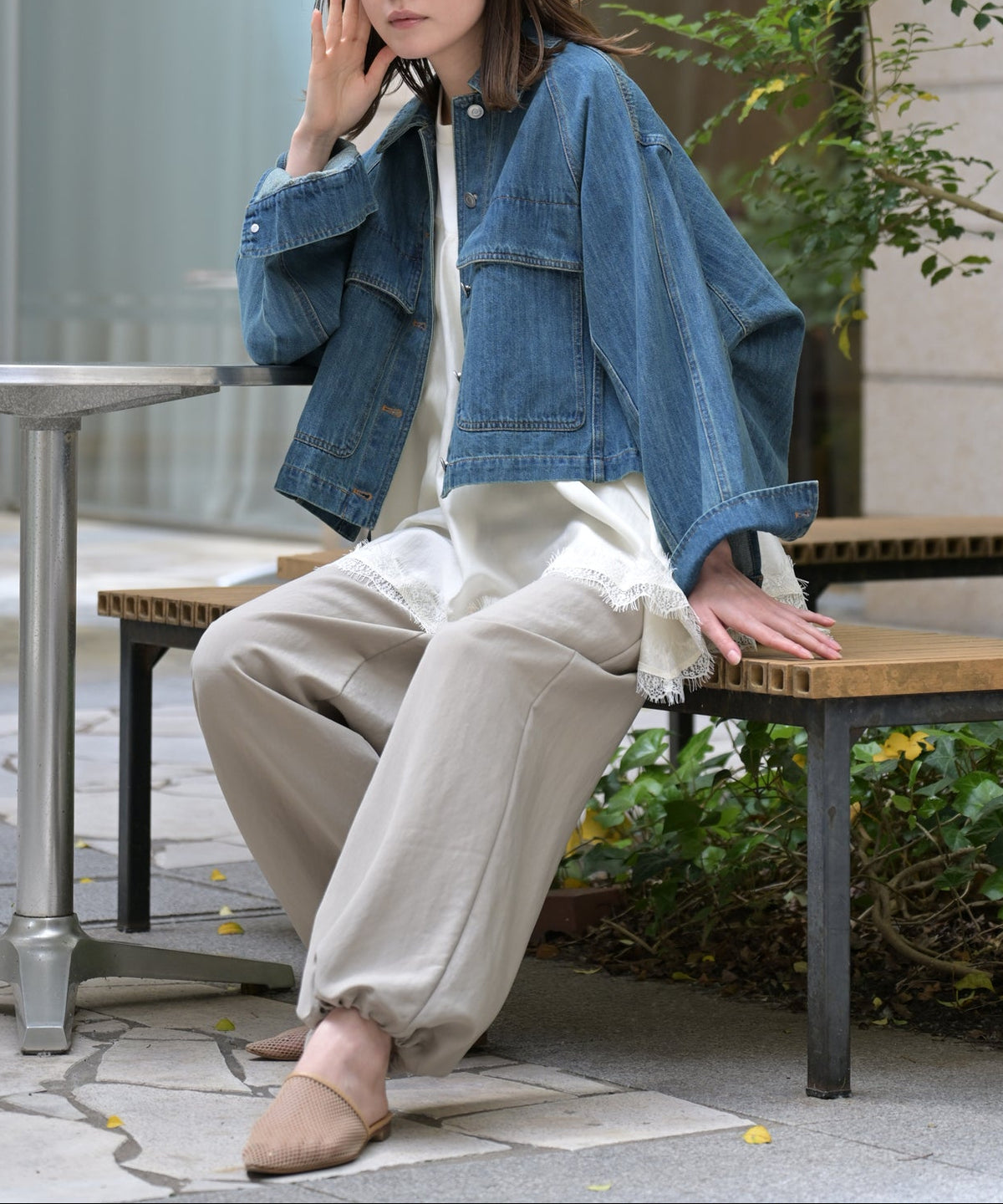 グレージュ model:H167