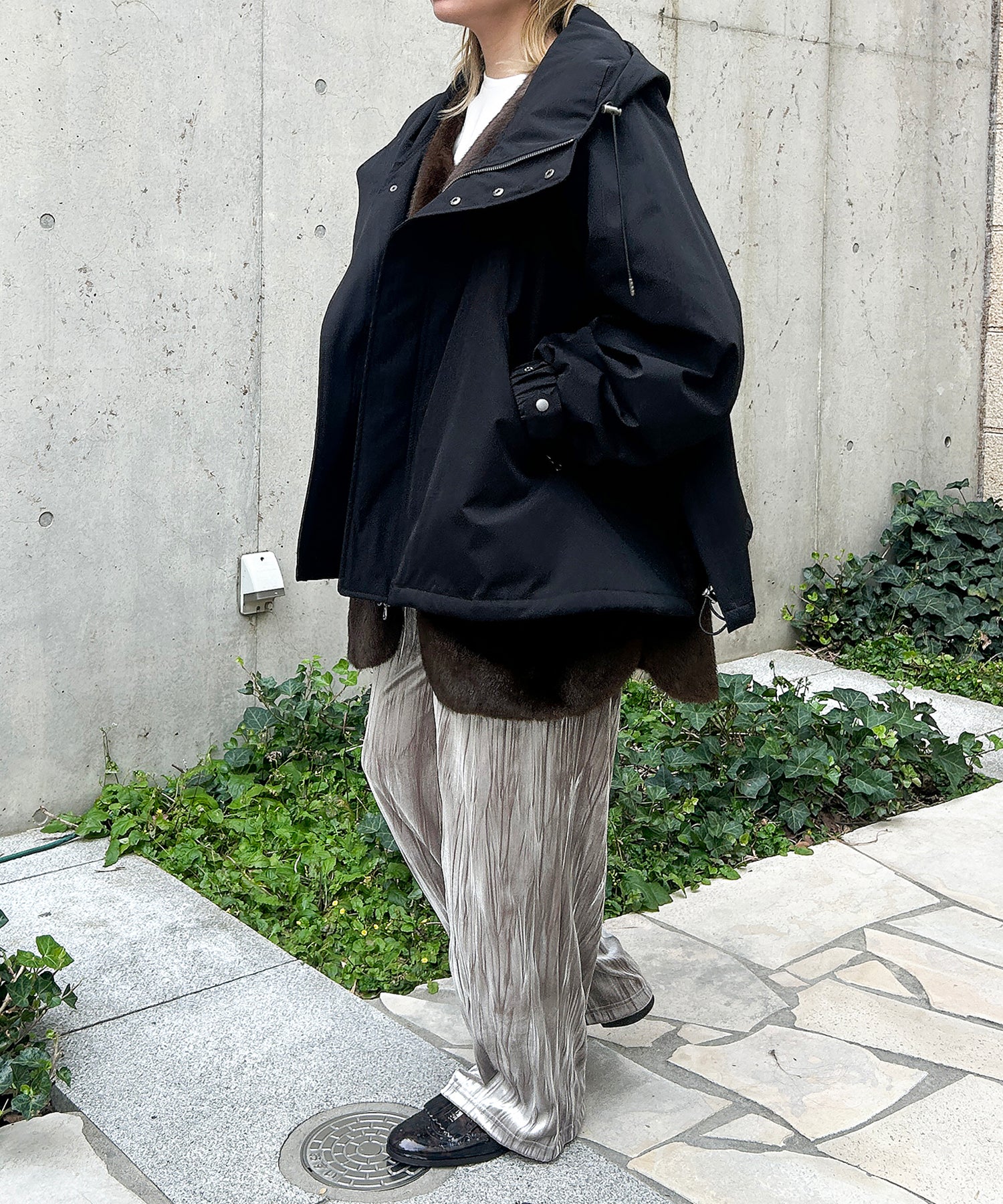 ブラック×ブラウン staff:H157