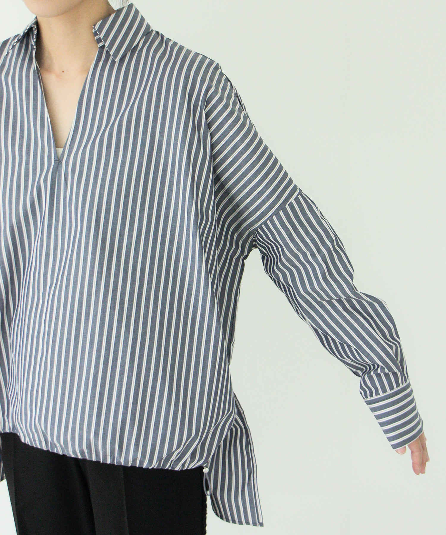 ネイビーストライプ staff:H155