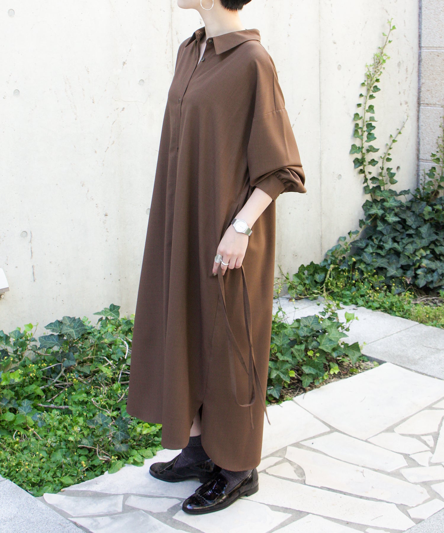 ブラウン staff:H161cm