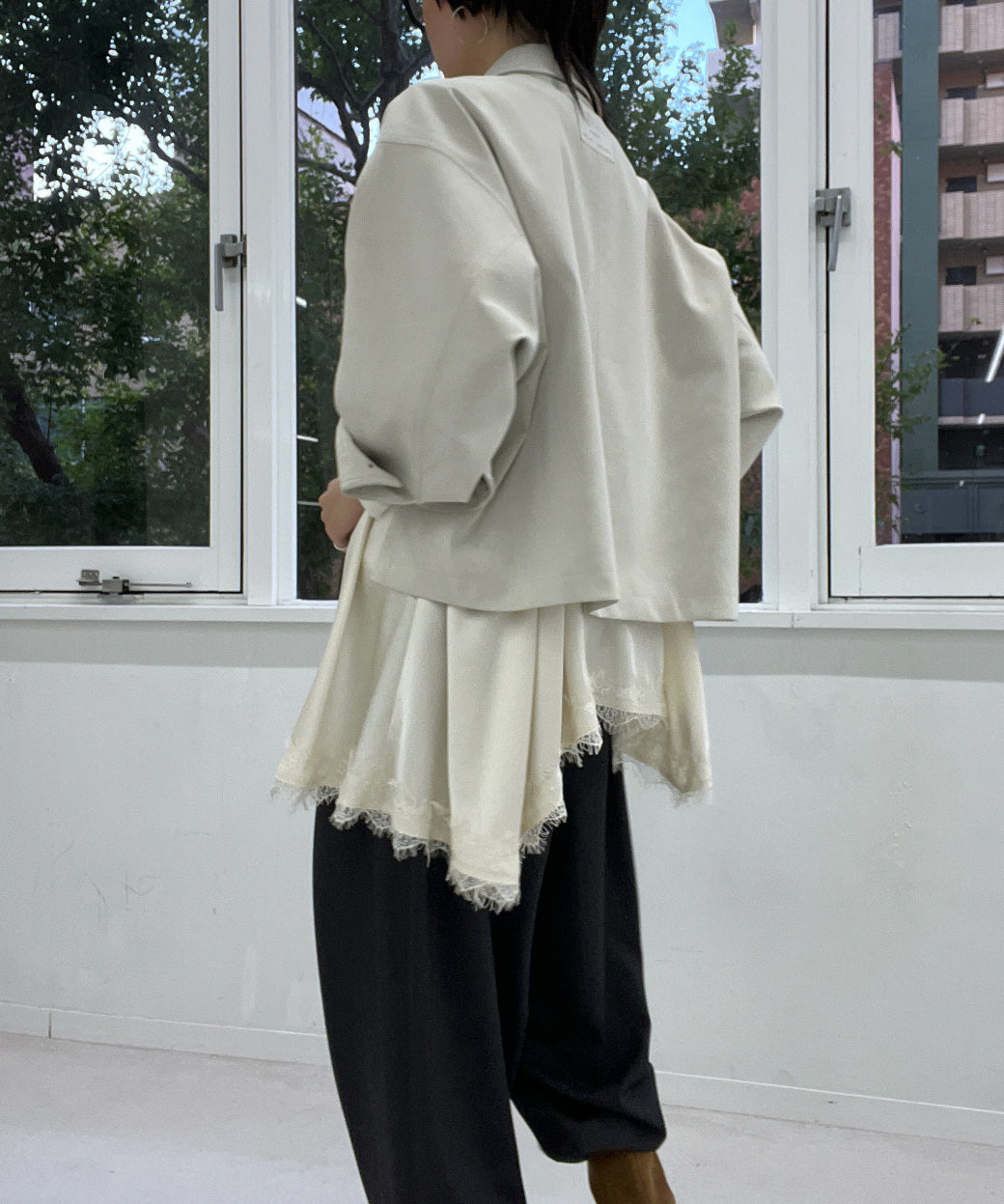 オフホワイト staff:H161cm