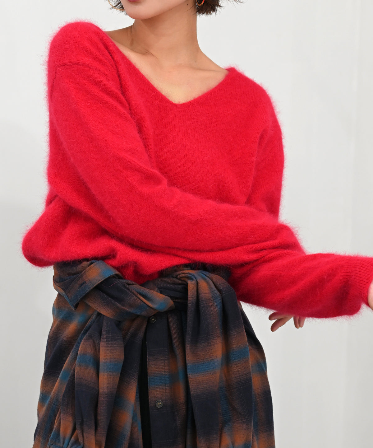 レッド model:H166cm