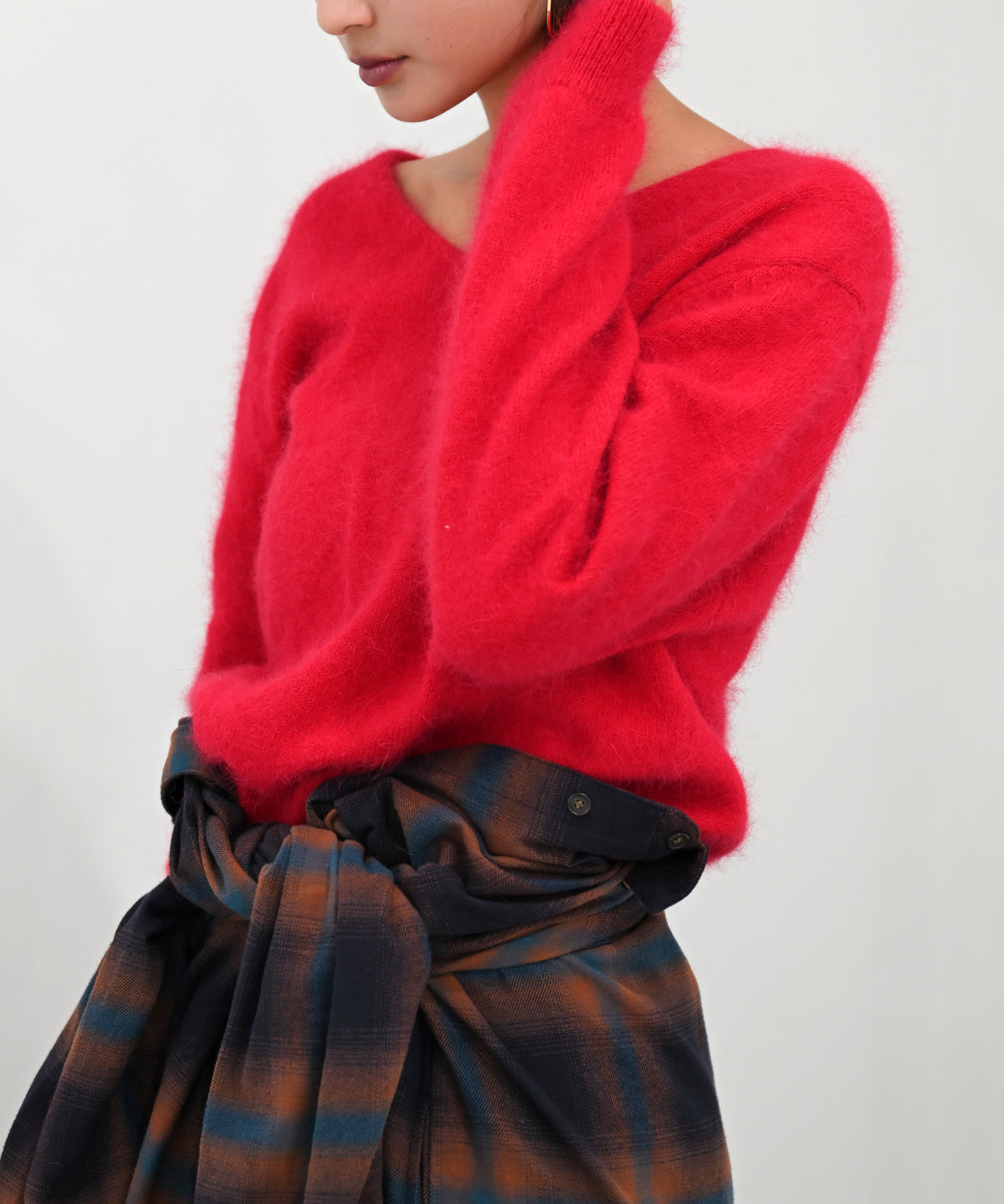 レッド model:H166cm