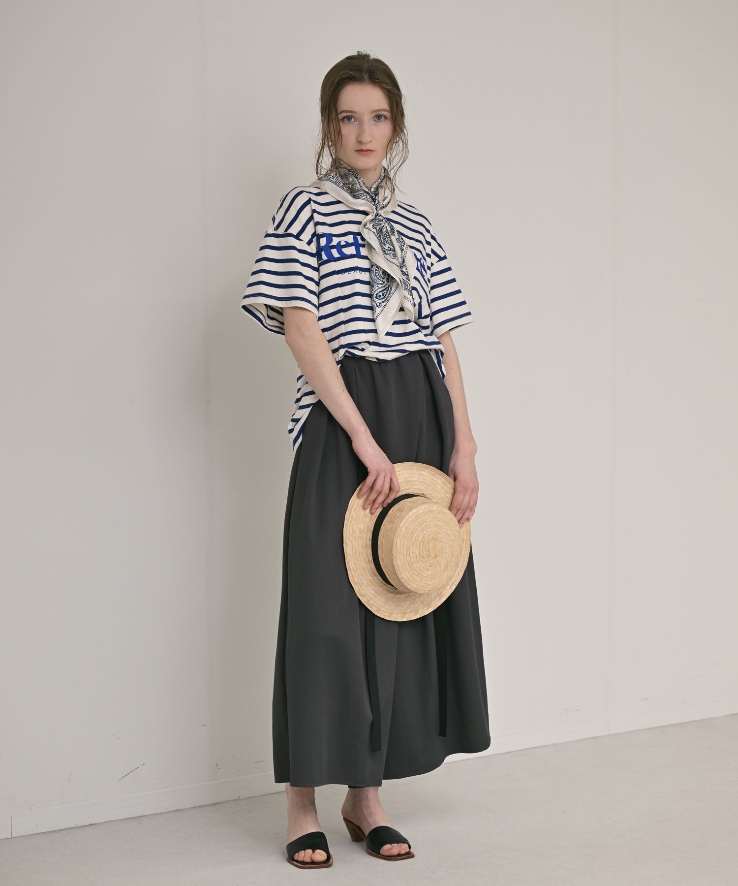 オフ×ブルー model:H170