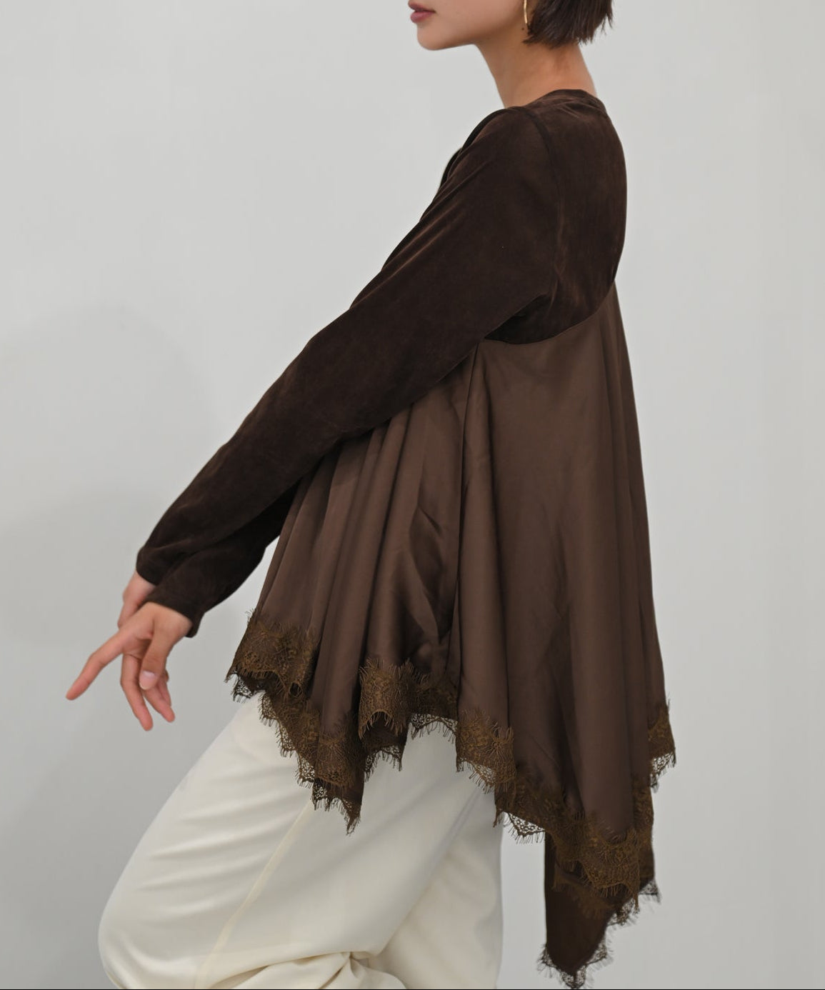 ブラウン model:H166cm