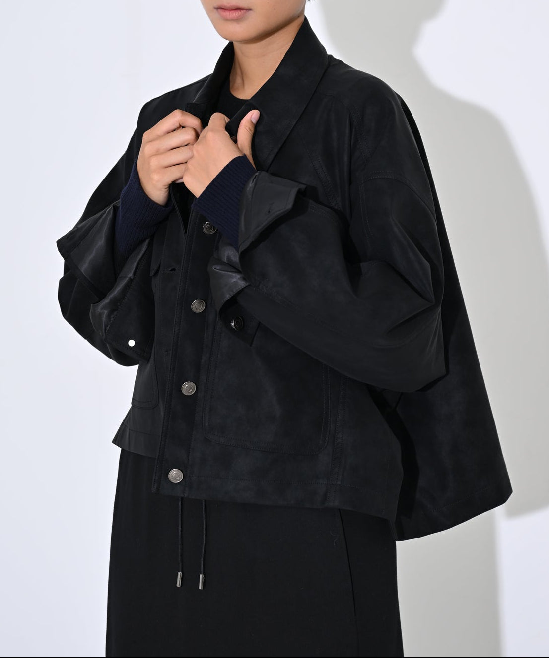 ブラック model:H166cm