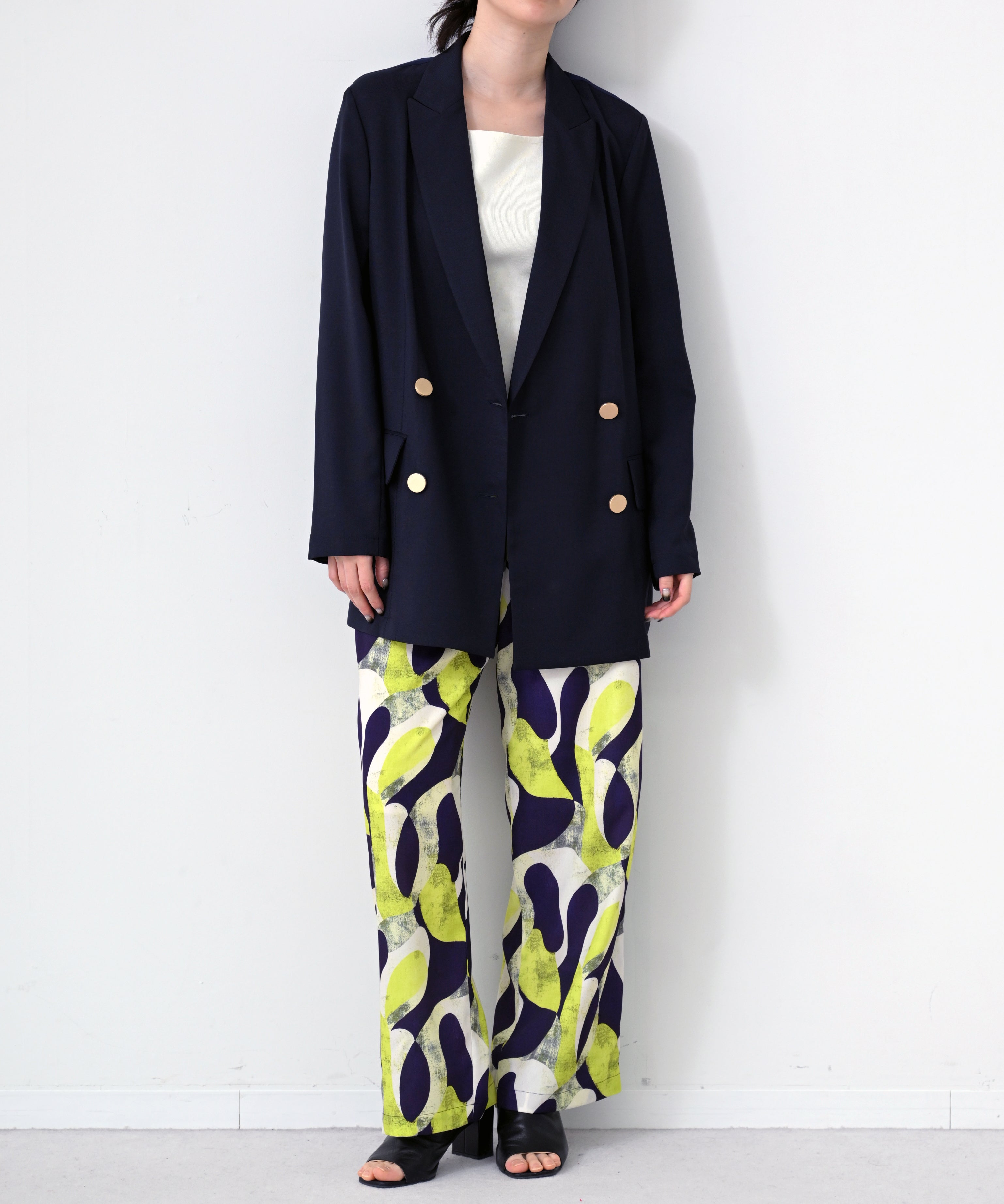 イエロー×パープル model:H160