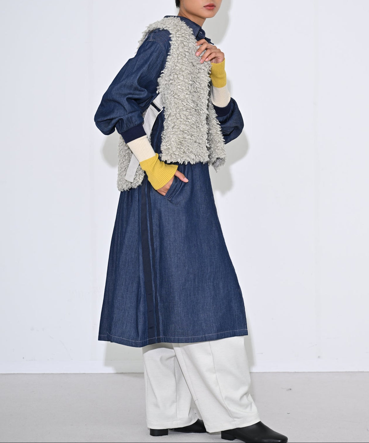 グレージュ model:H166cm