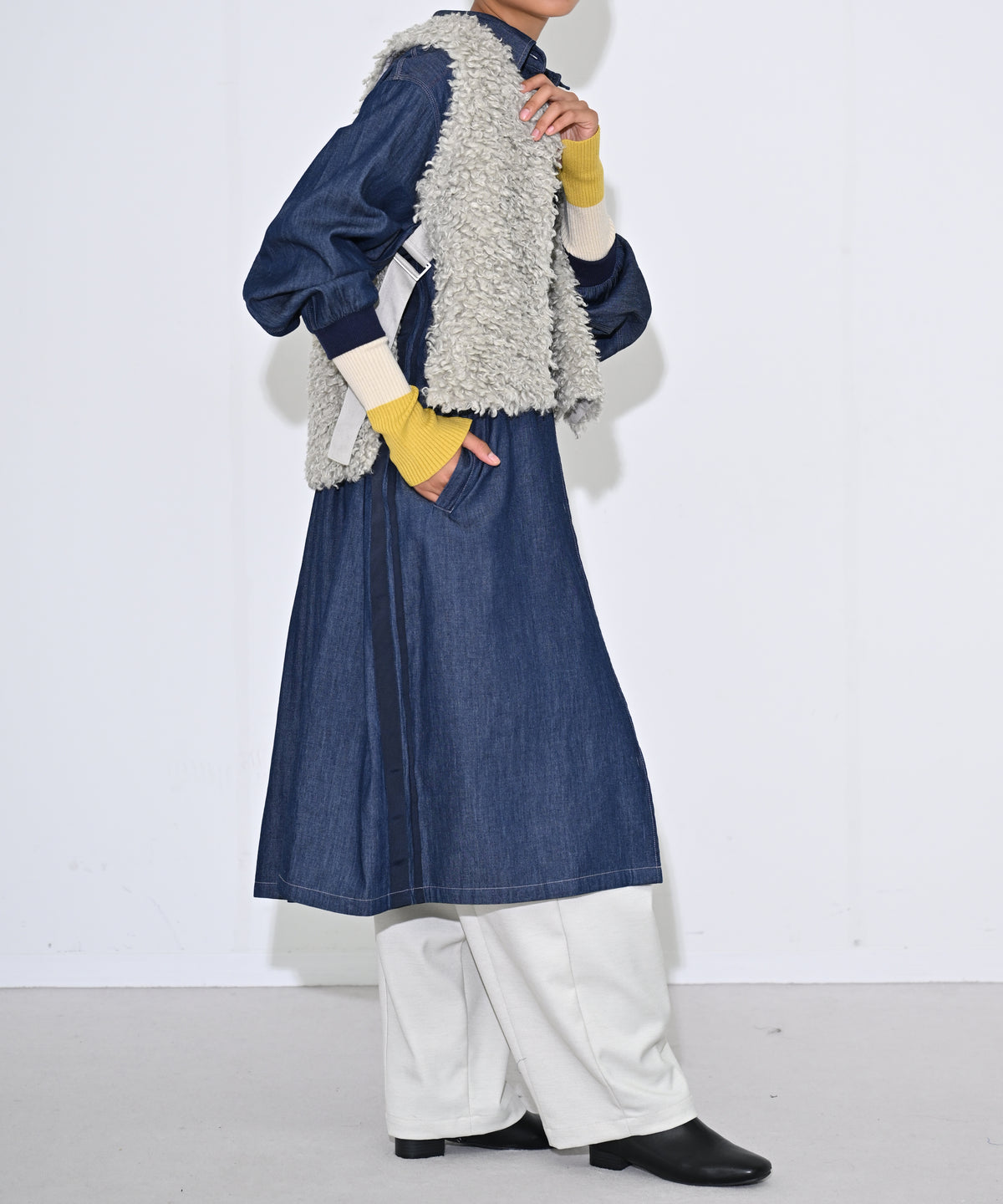 インディゴ model:H166cm