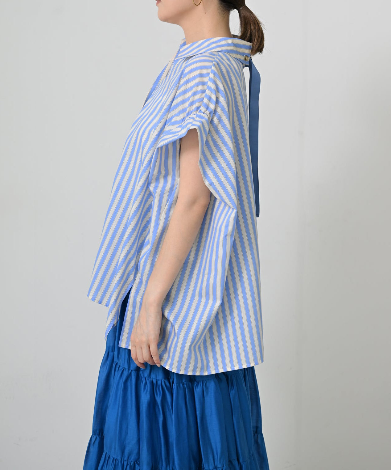 ライトブルー×オフ model:H167
