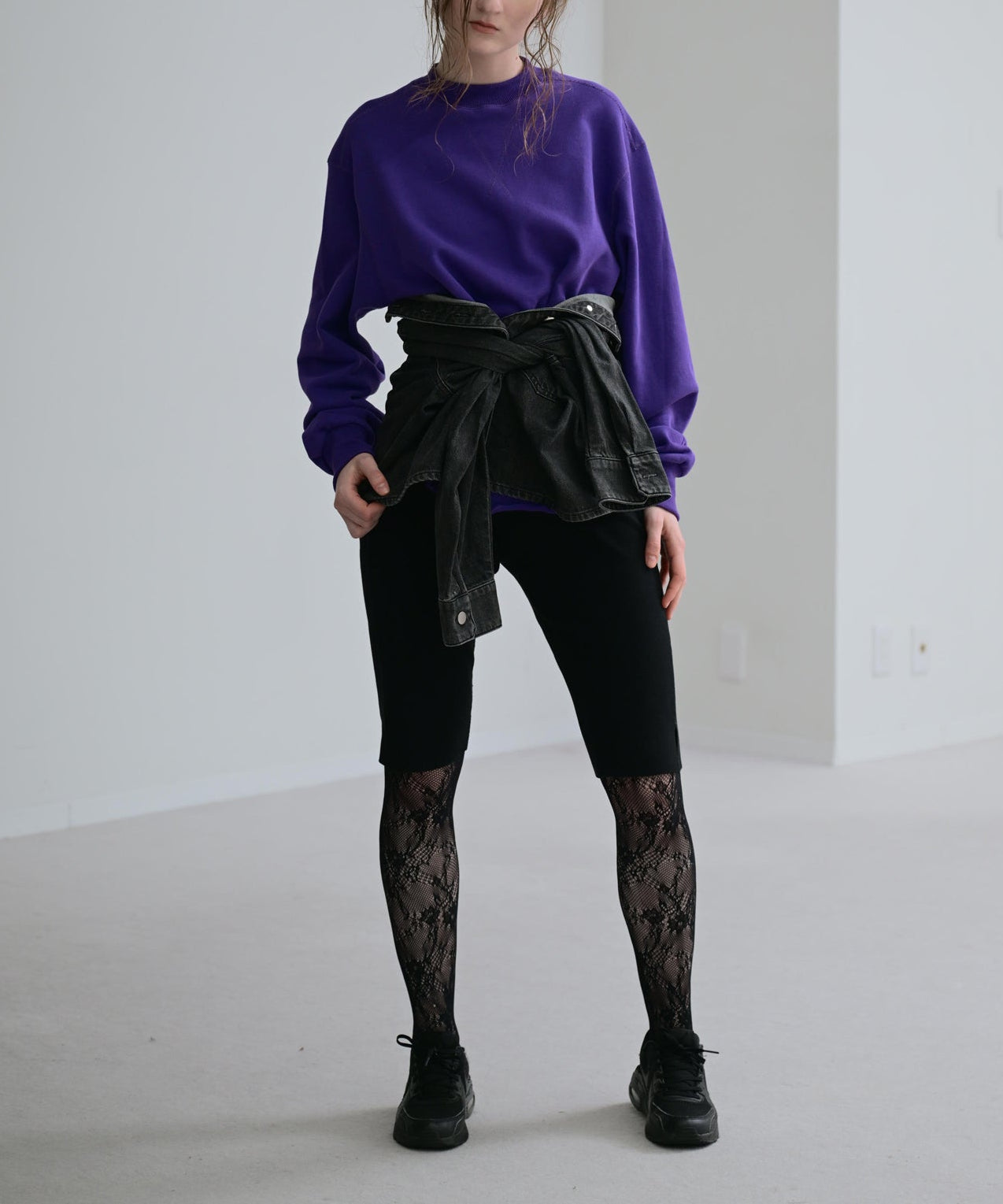 パープル model:H170cm