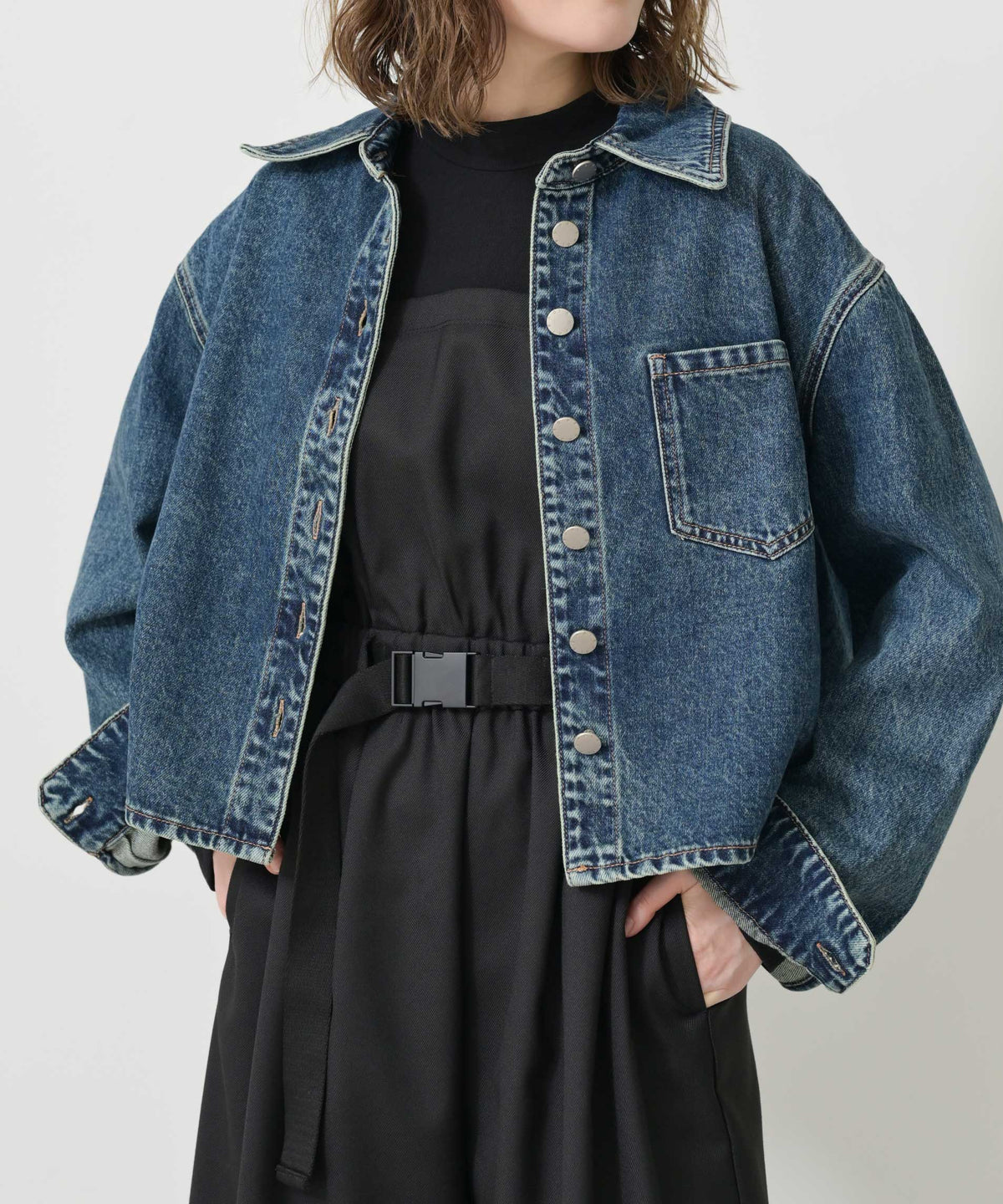 Denim Shirt Blouson
