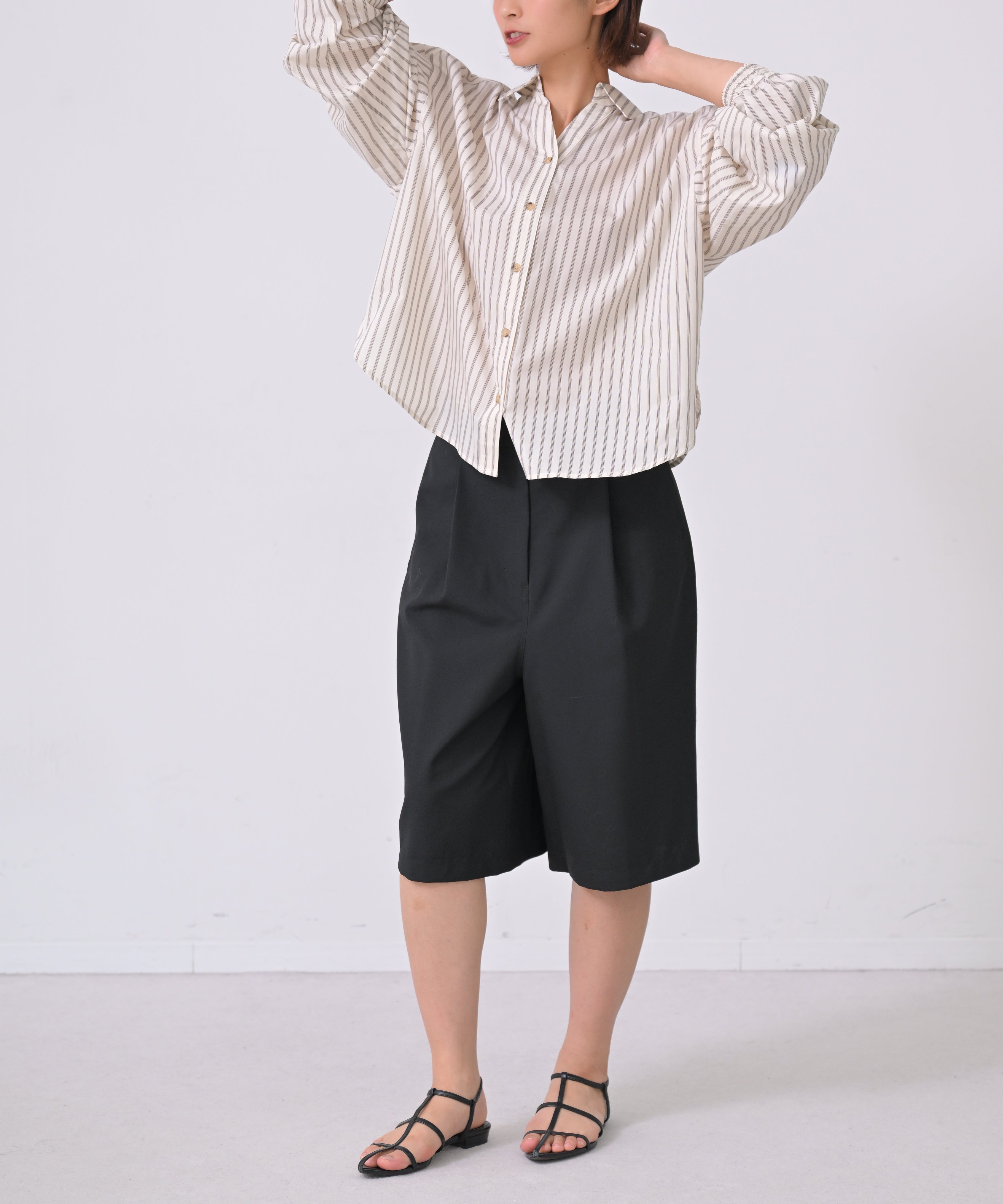 アイボリーストライプ model:H166