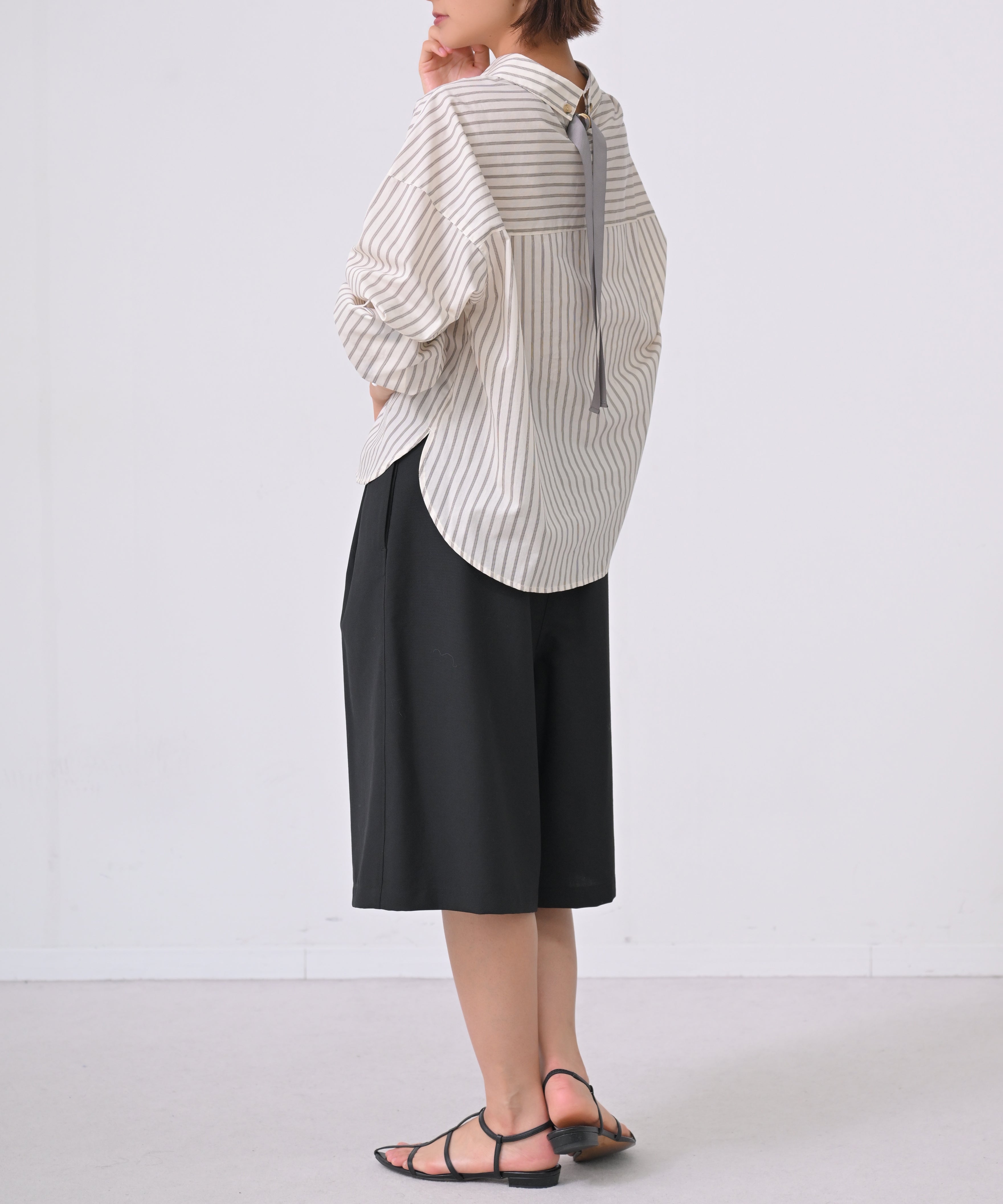 アイボリーストライプ model:H166
