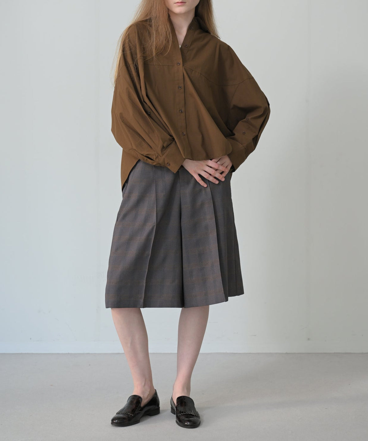 ブラウン model:H170cm