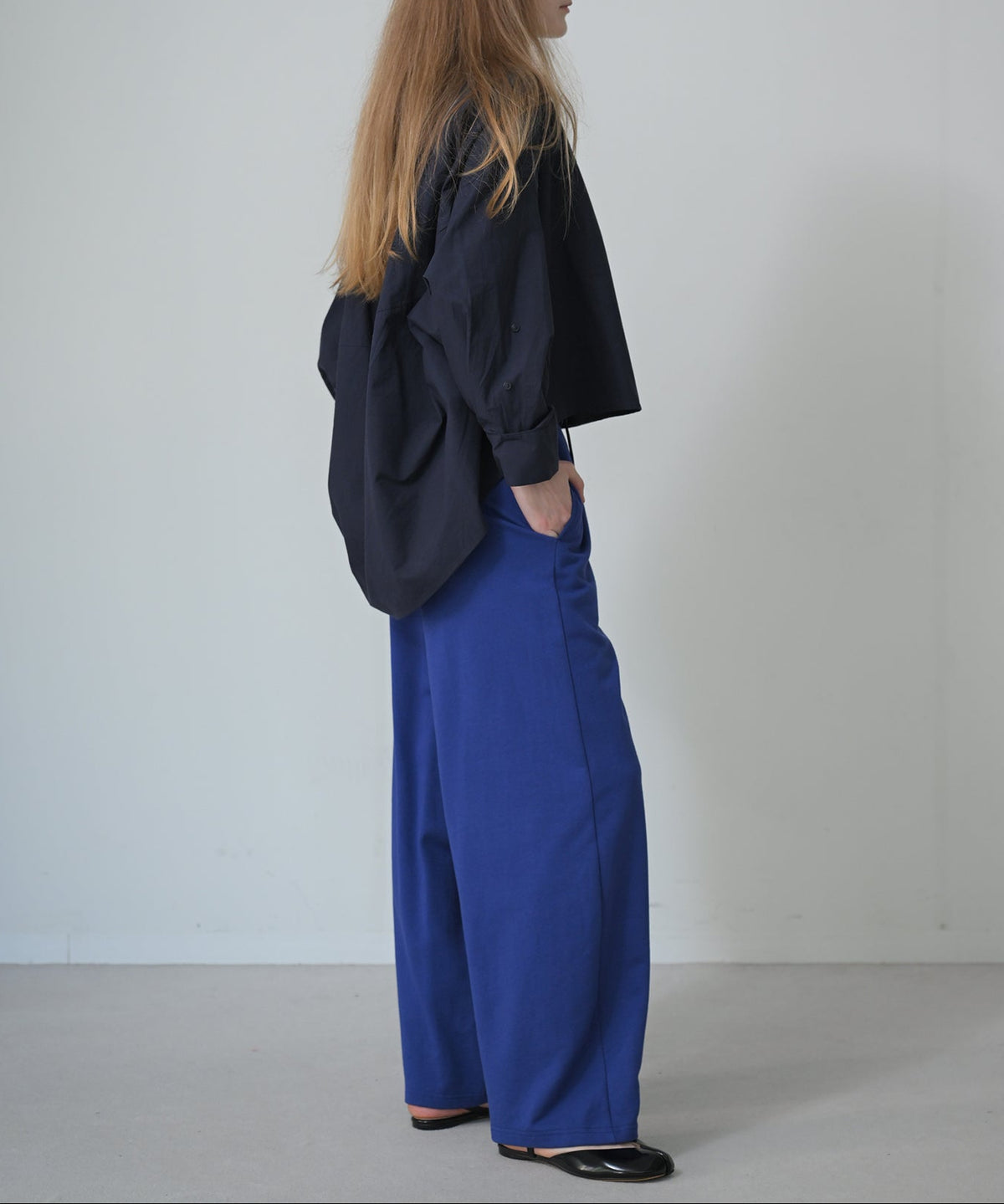 ブルー Lサイズ model:H170cm