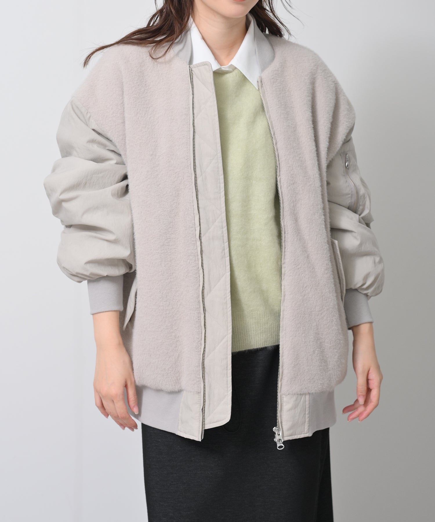 グレージュ model:H160