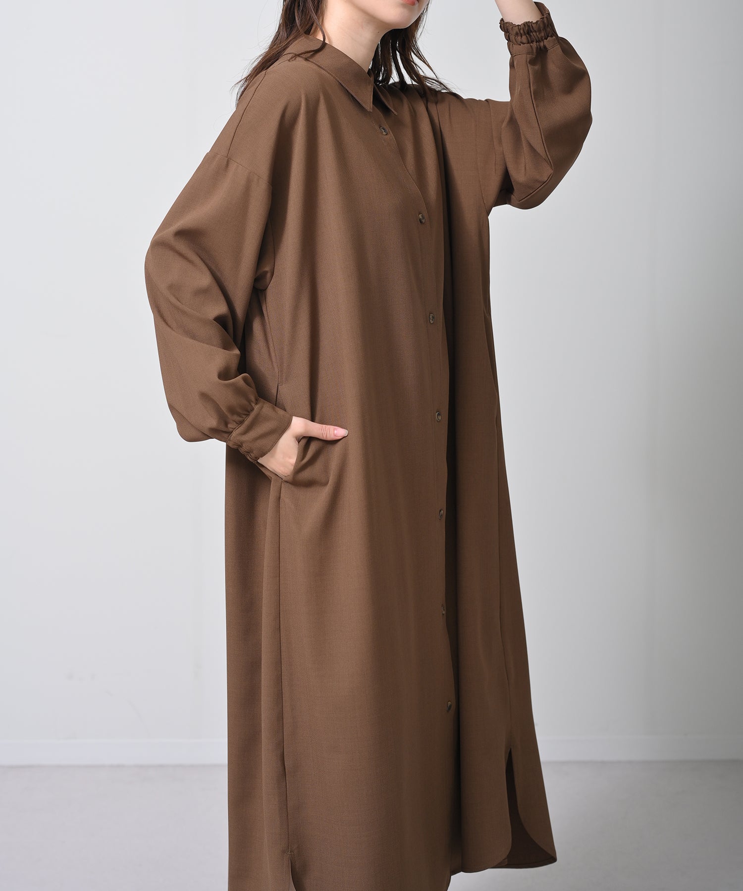 ブラウン moedel:H160