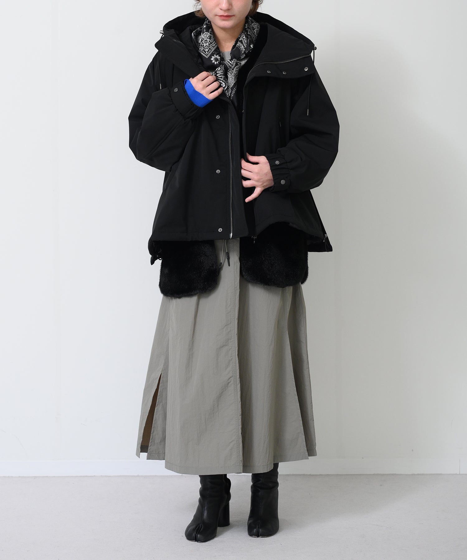 ブラック×ブラック model:H163