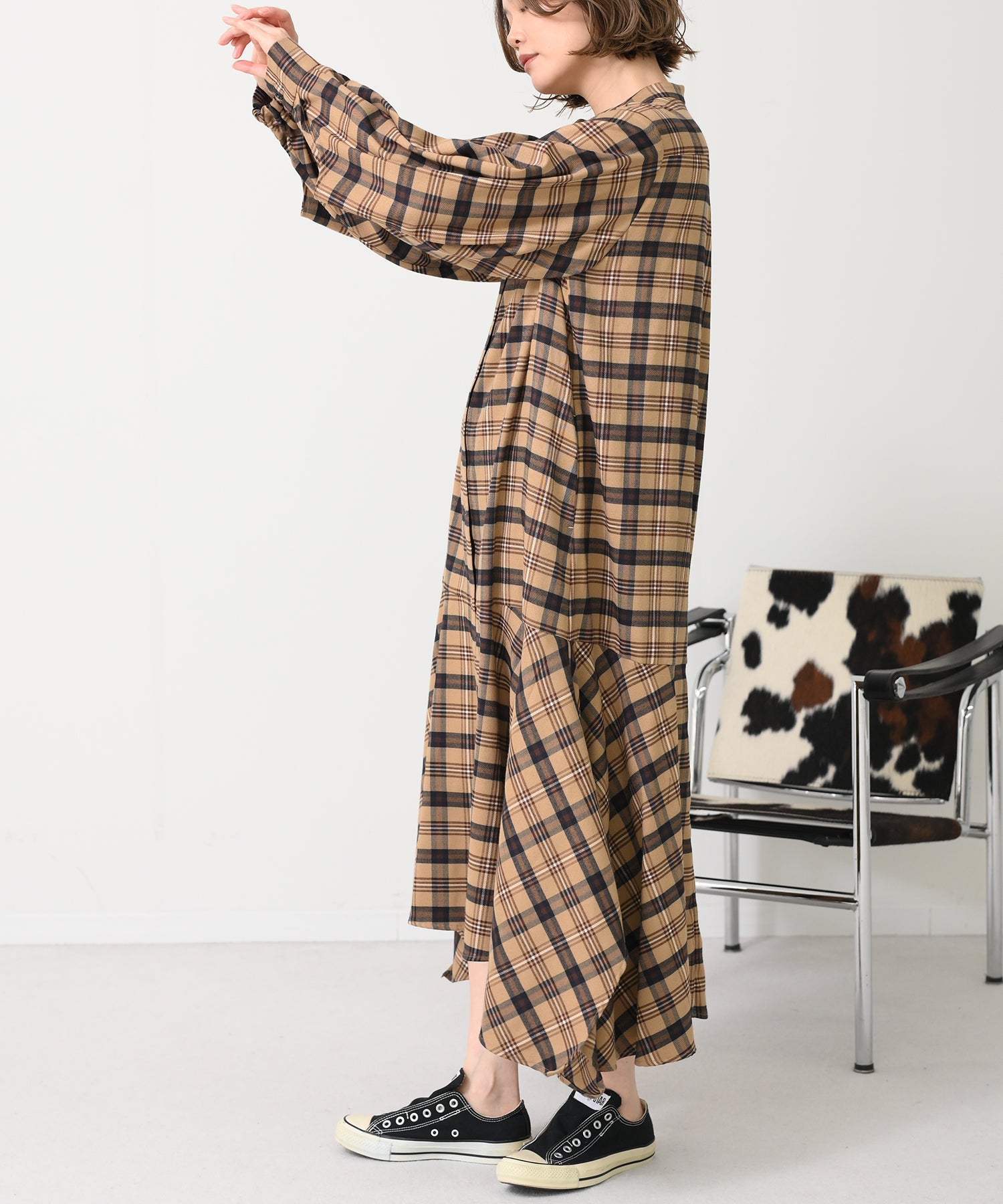 ベージュ model:H167