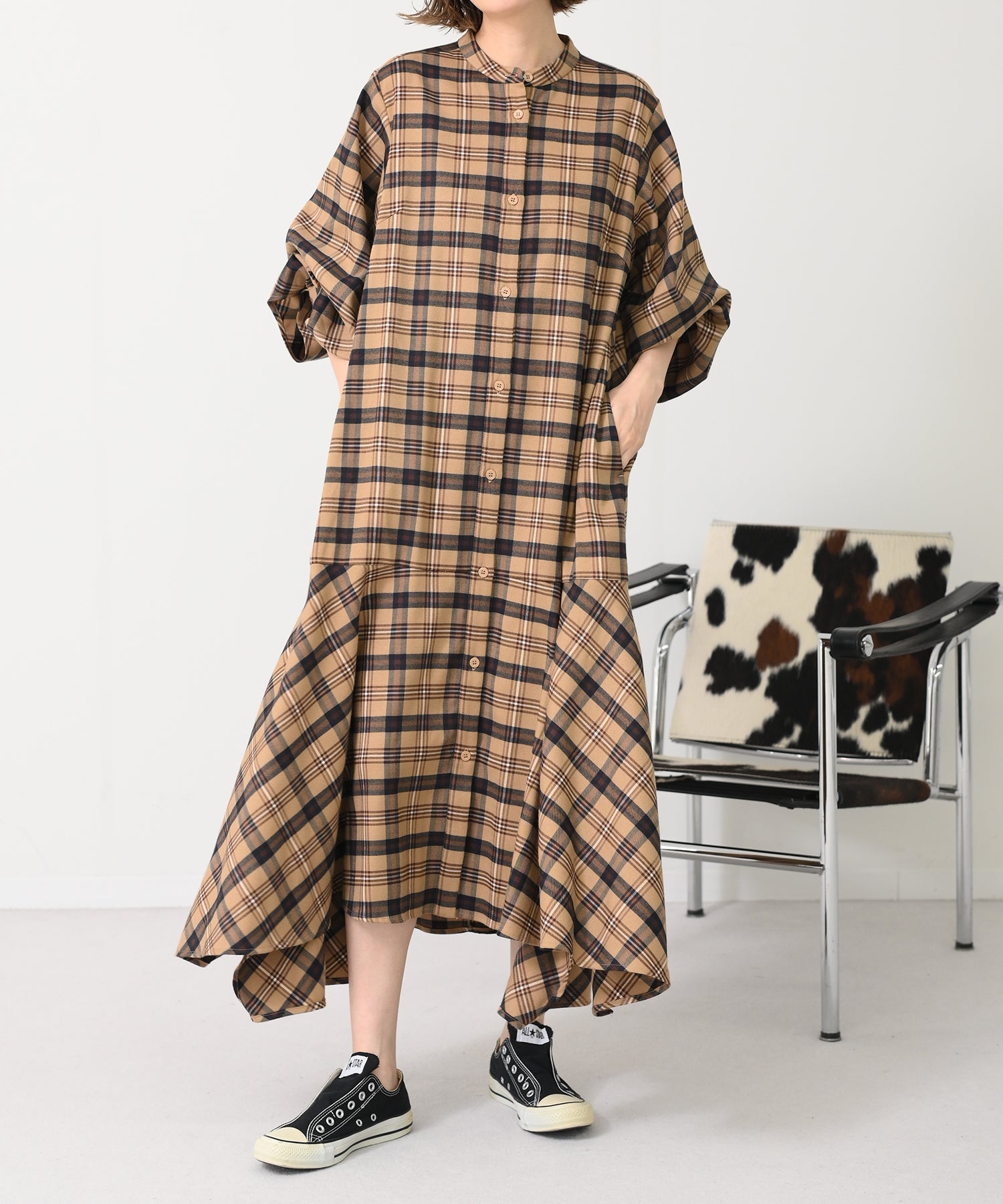 ベージュ model:H167