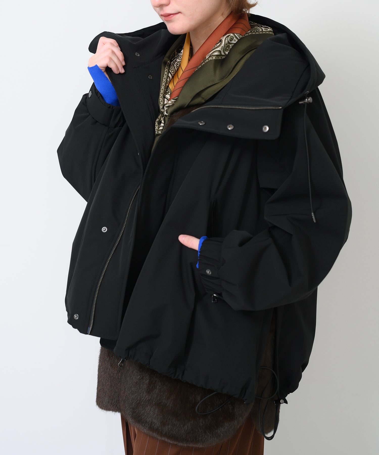 ブラック×ブラウン model:H163