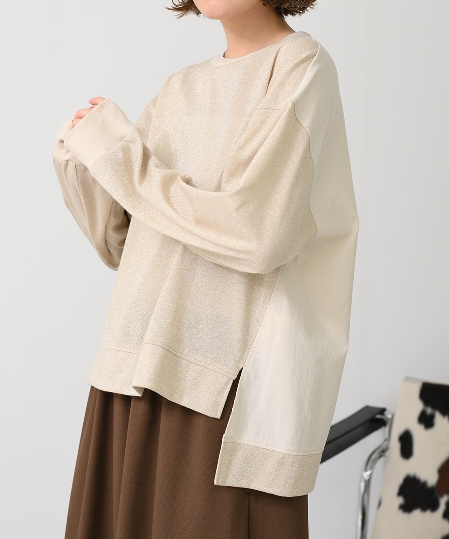 ベージュ model:H167