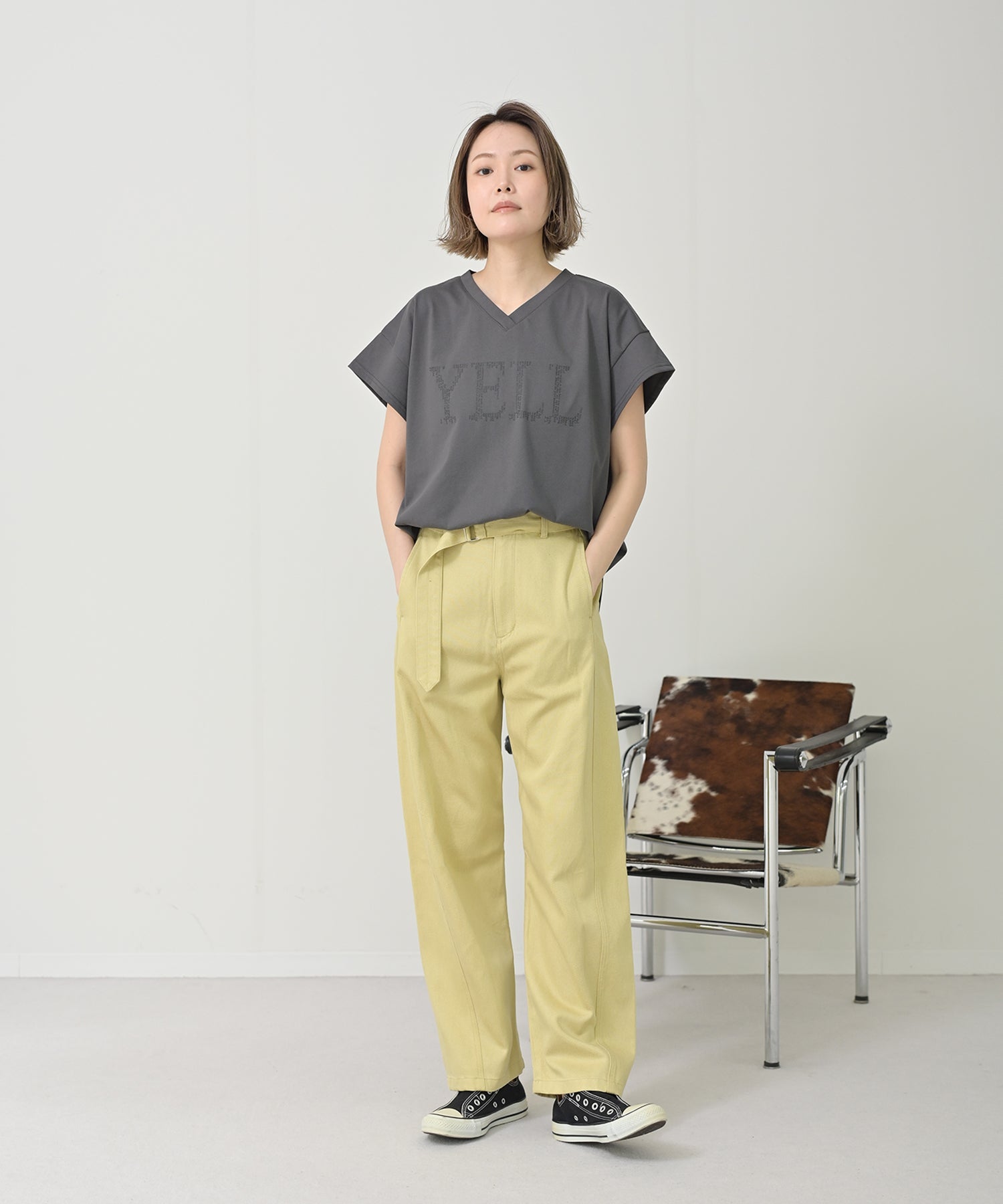 【Timesale】YELLロゴTシャツ