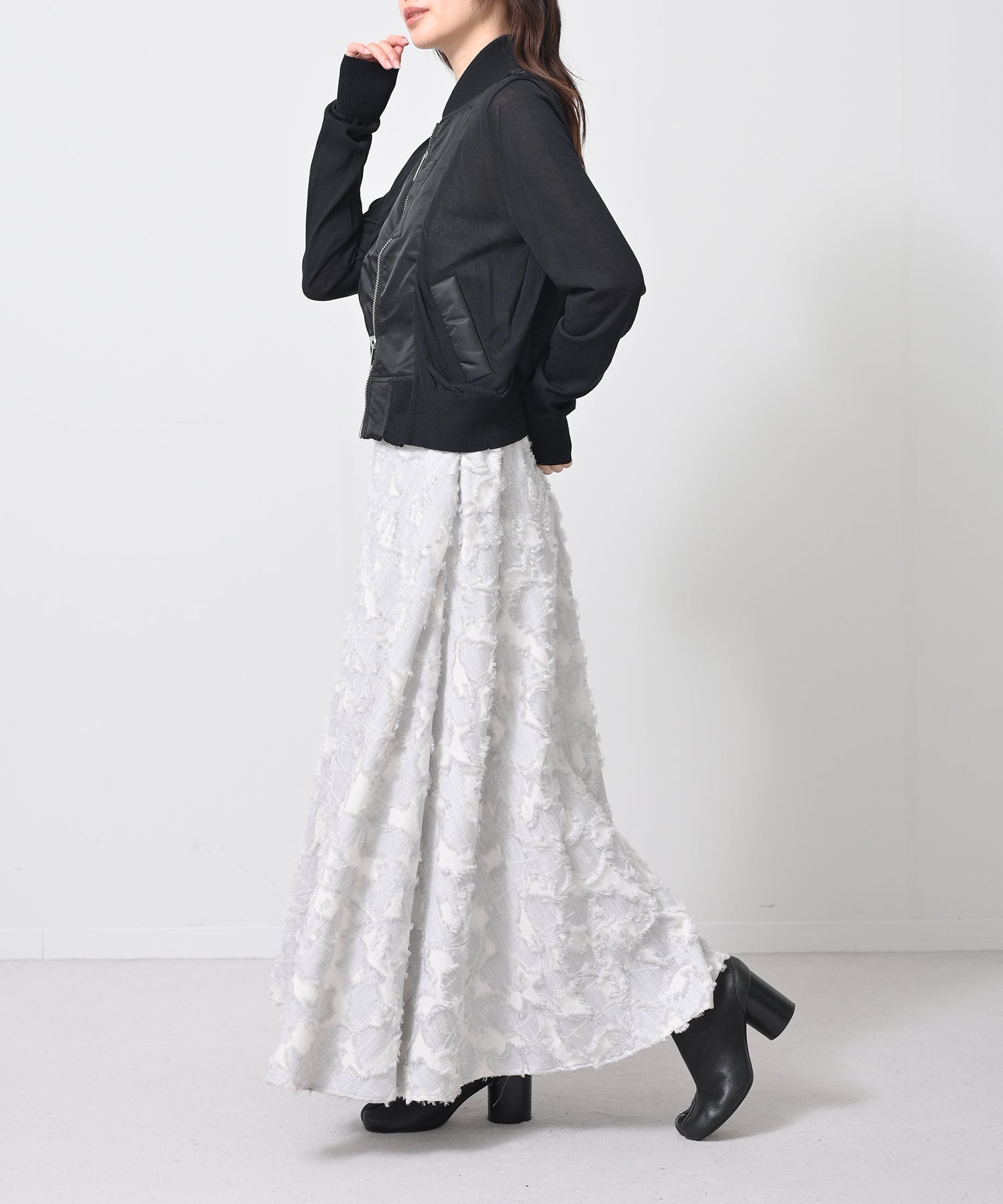 ブラック×ブラック model:H160