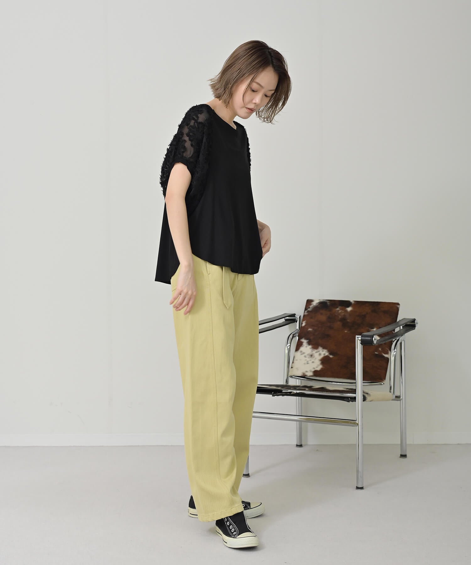 ブラック model:H167 着用サイズ:フリー