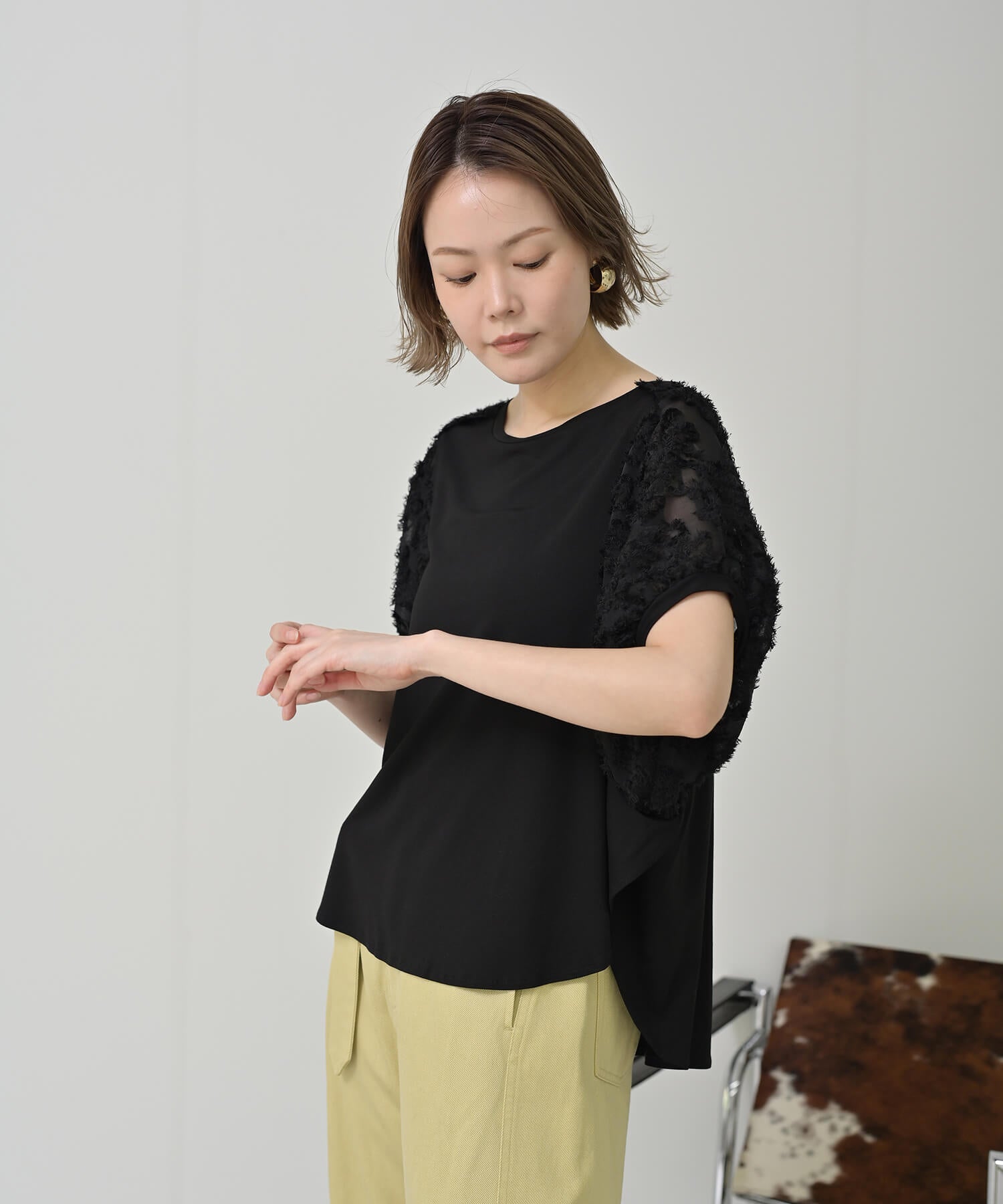 ブラック model:H167 着用サイズ:フリー