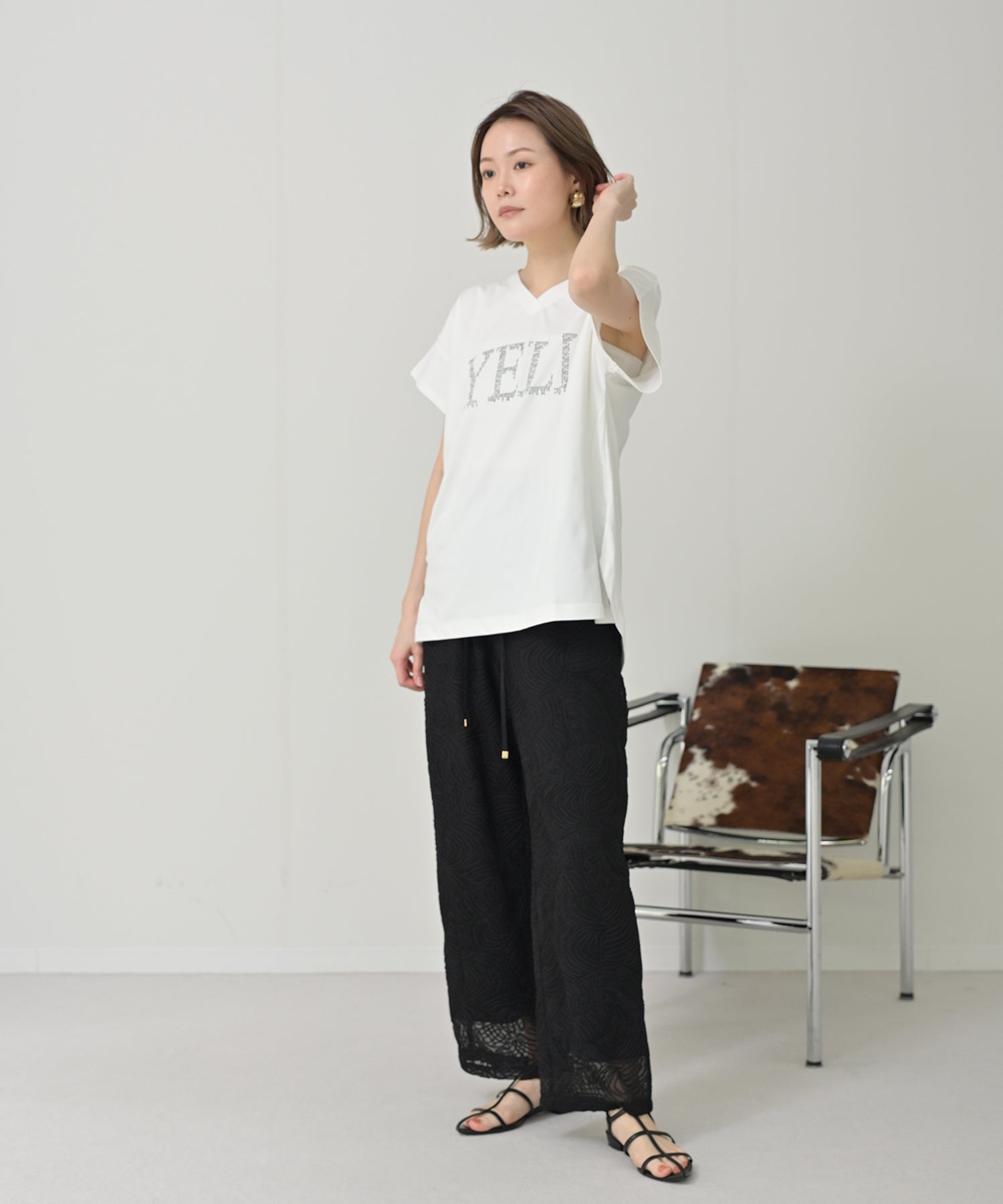 YELLロゴTシャツ