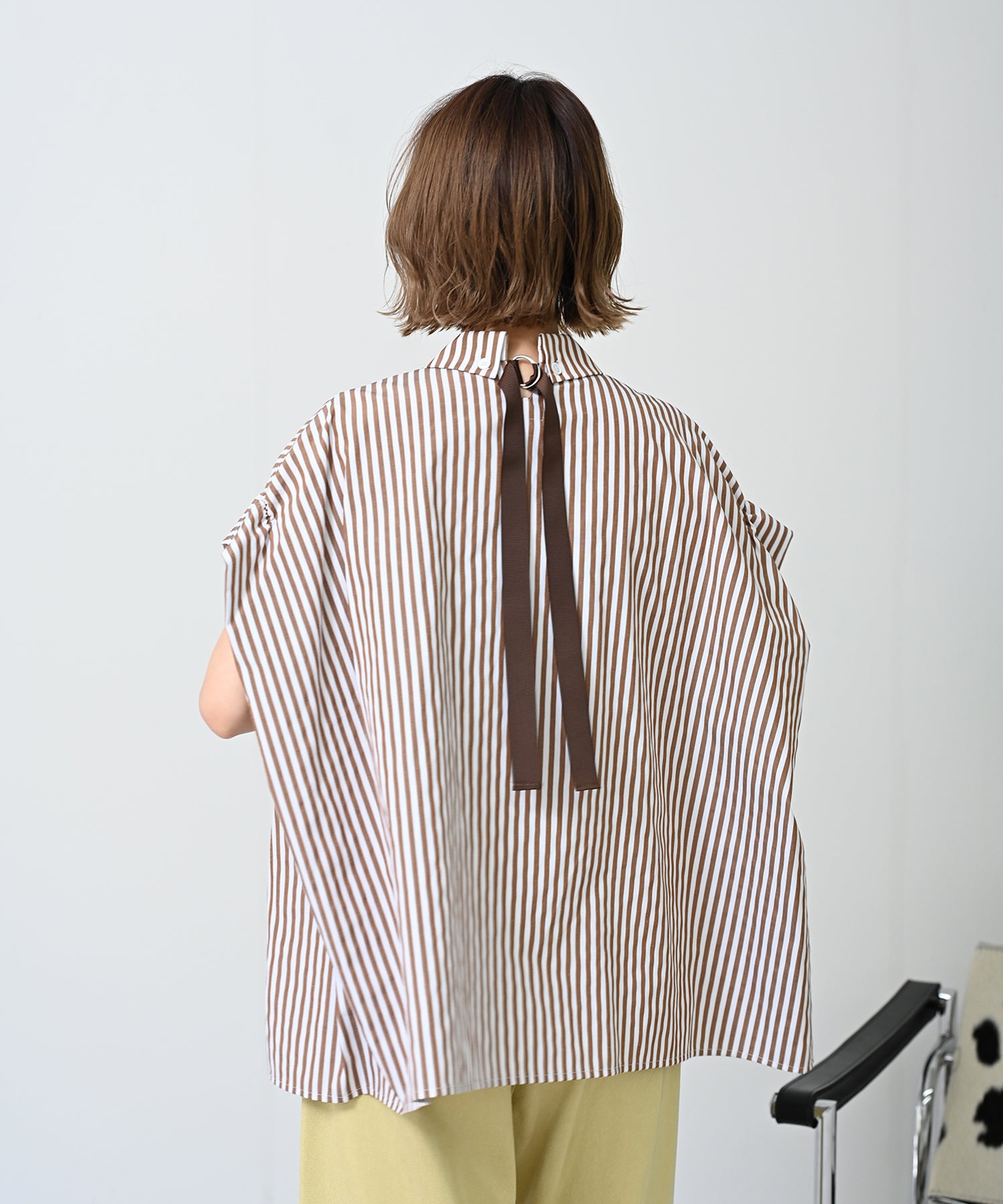モカ×オフホワイト model:H167