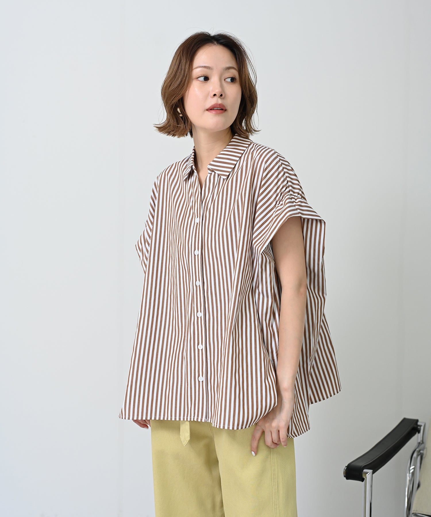 モカ×オフホワイト model:H167