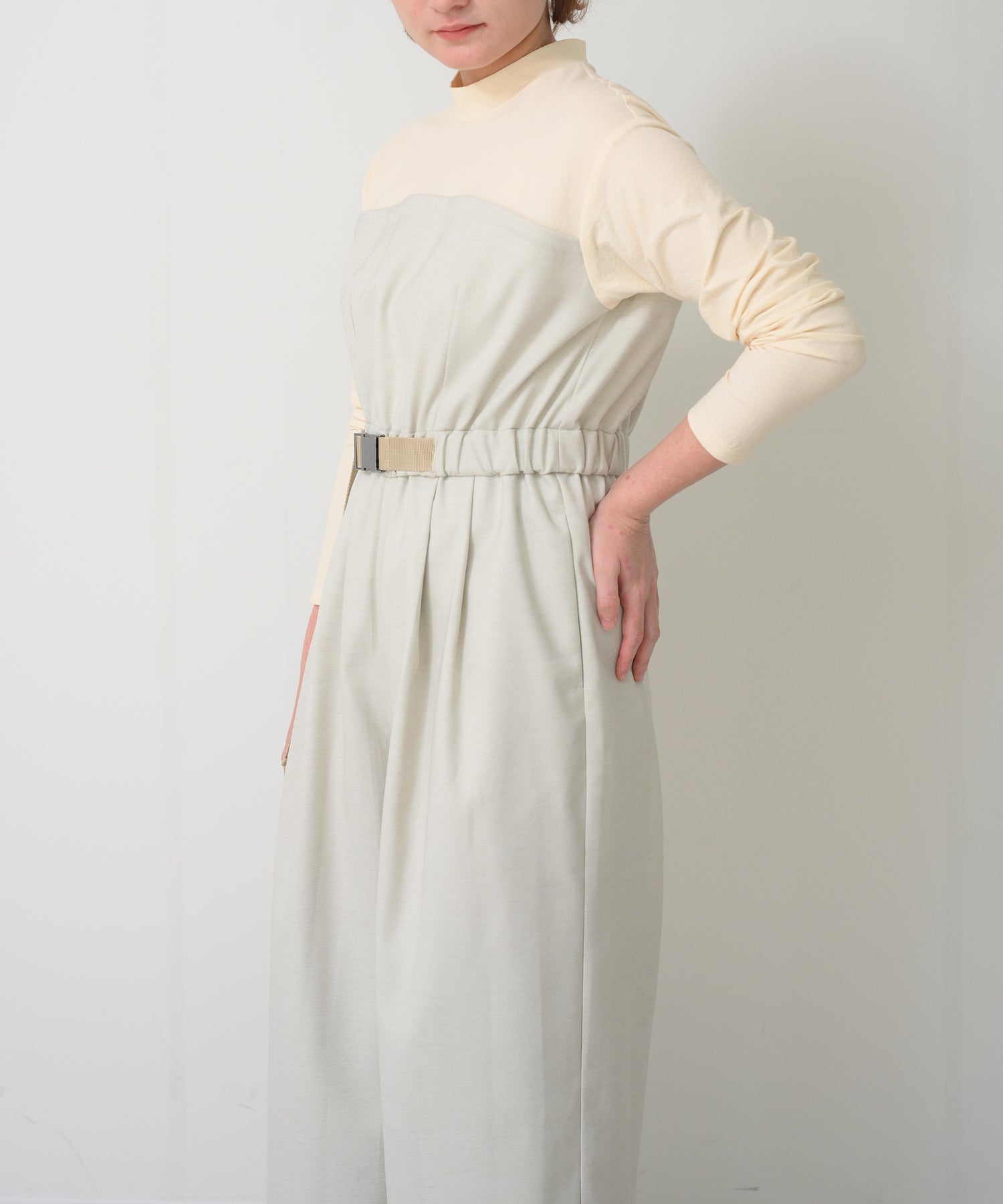 ベージュ model:H163