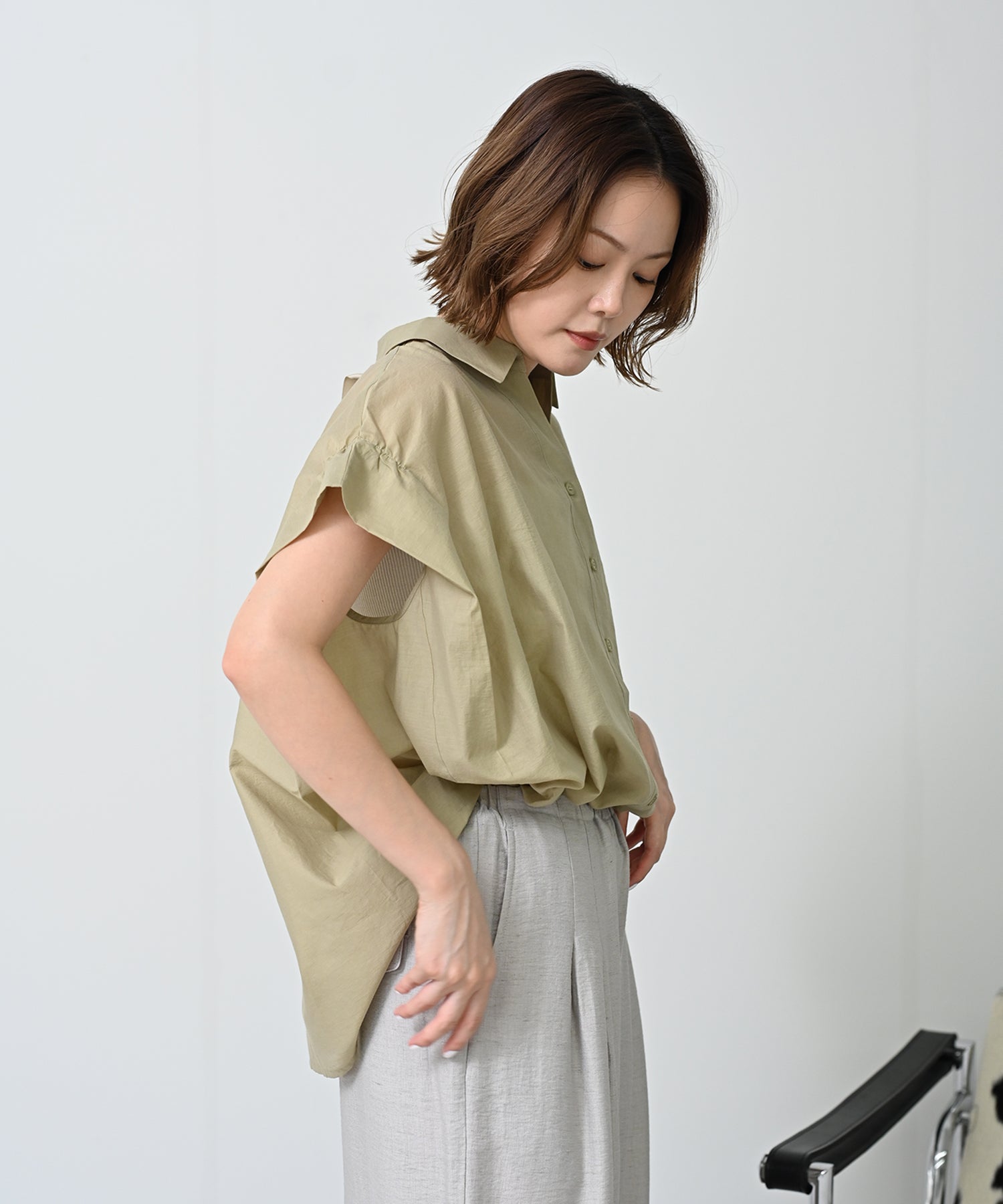 ベージュ model:H167