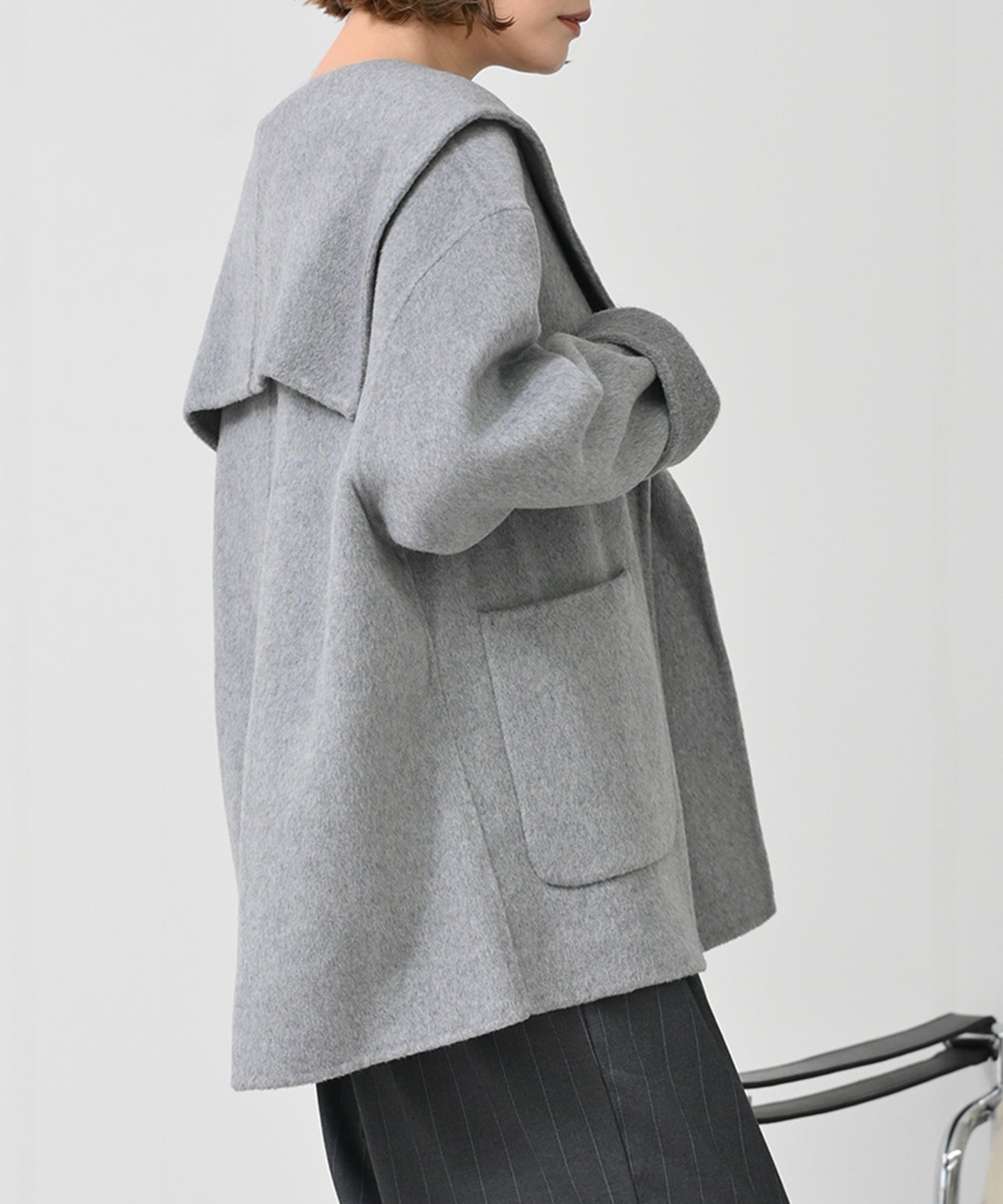 Sailor Collar Short Coat