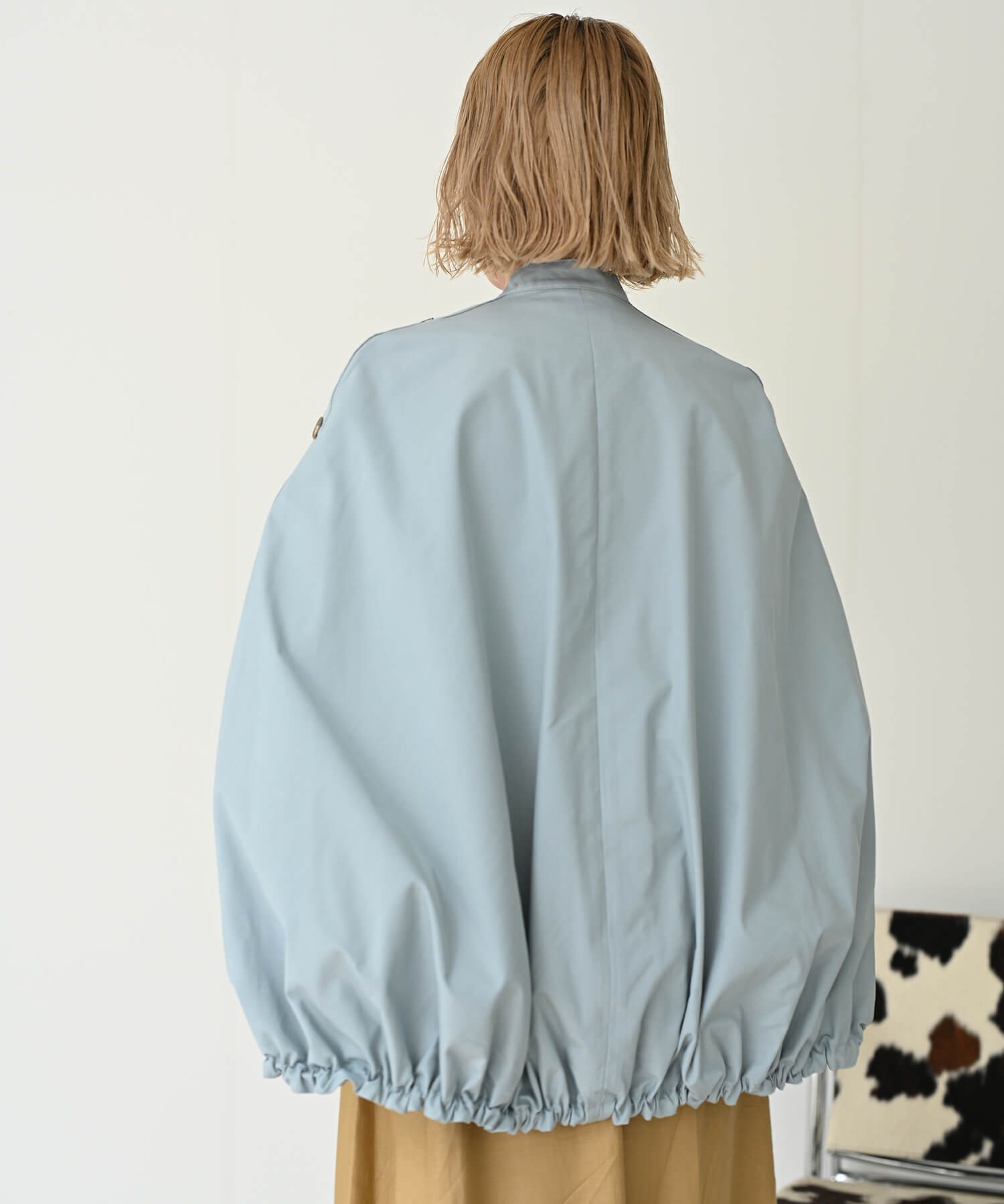 【Secretsale】Side Button Poncho
