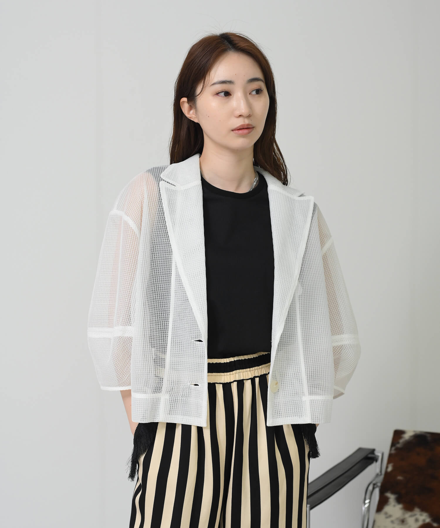 【Timesale】メッシュコクーンジャケット