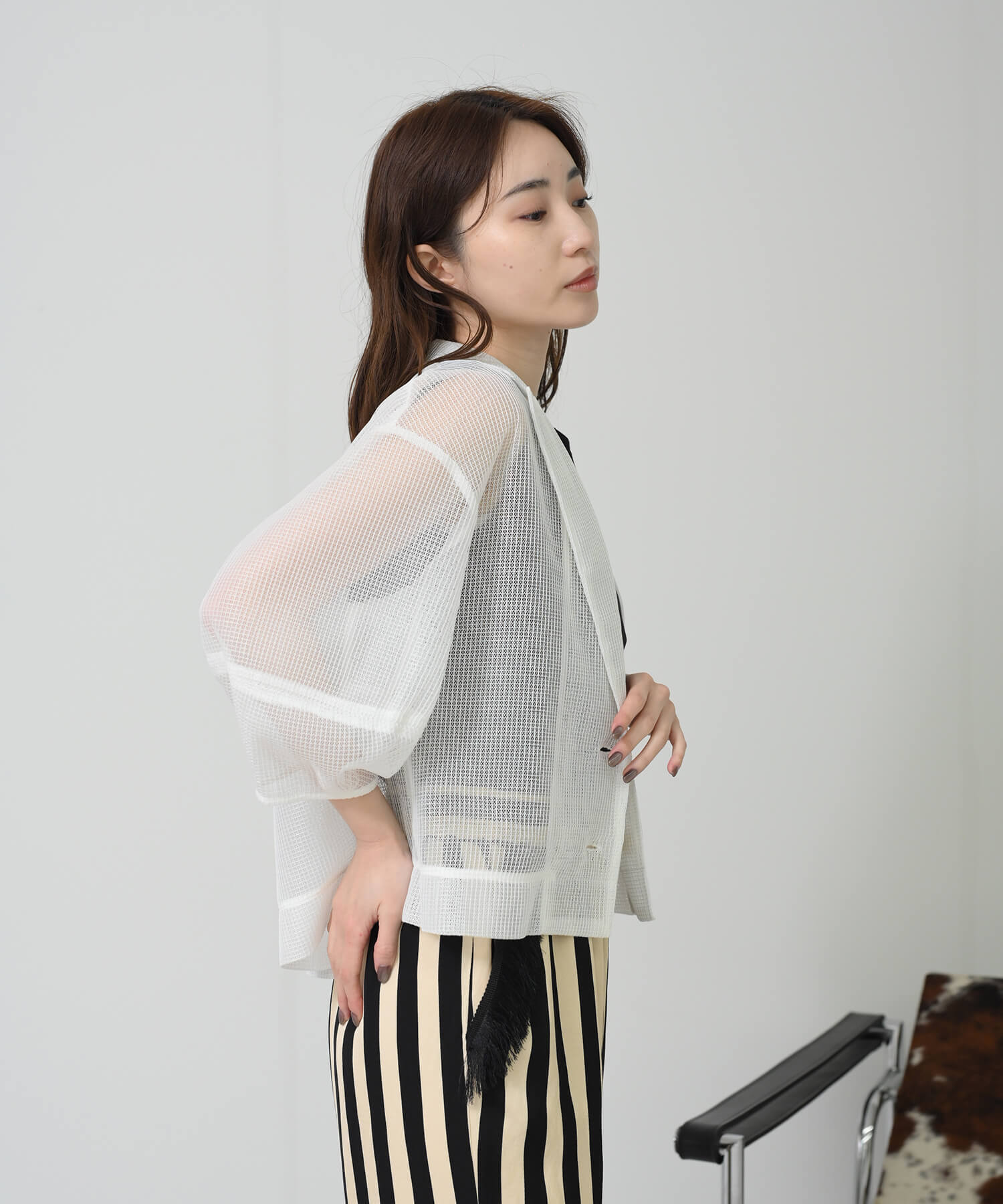 【Timesale】メッシュコクーンジャケット