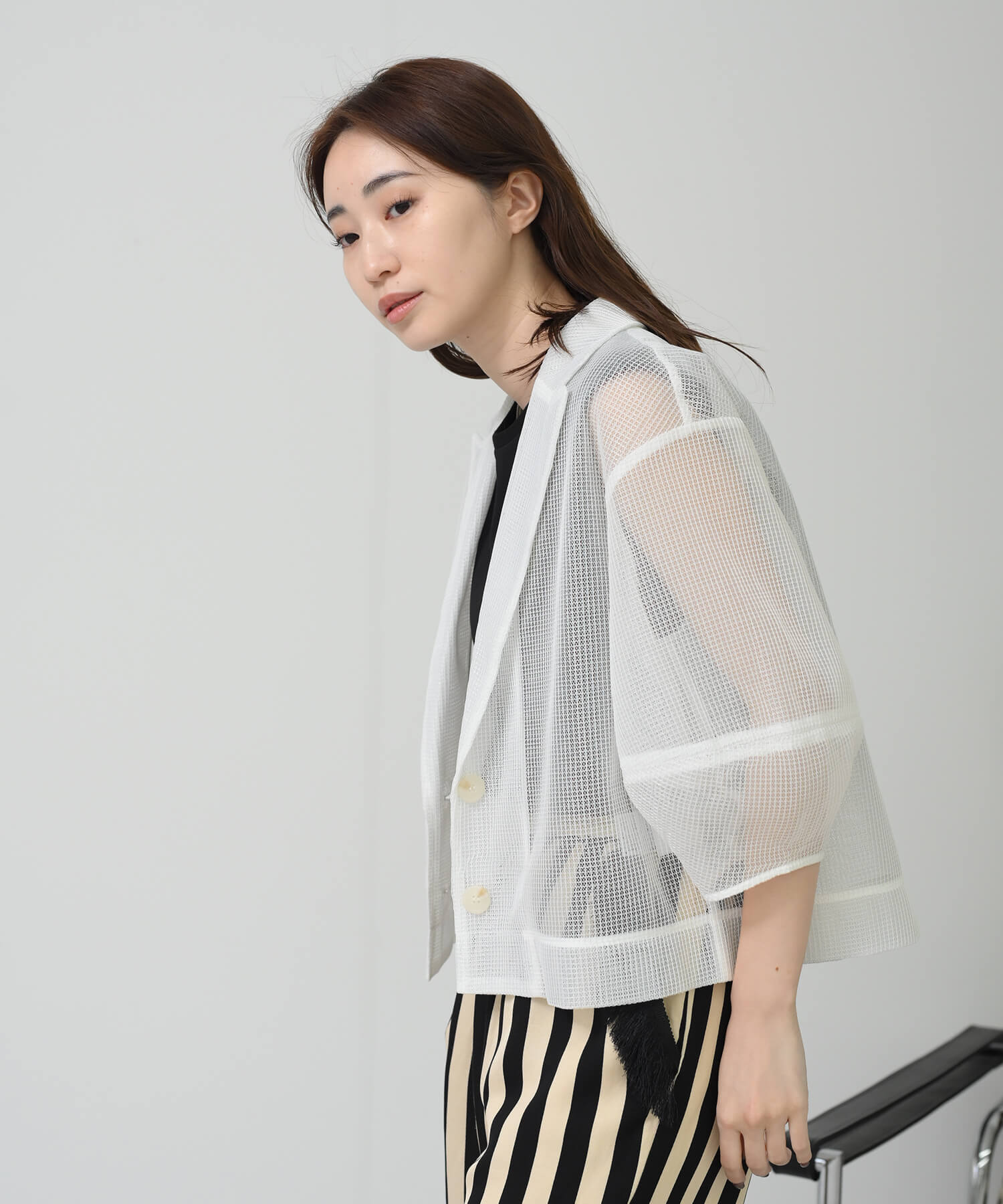 【Timesale】メッシュコクーンジャケット