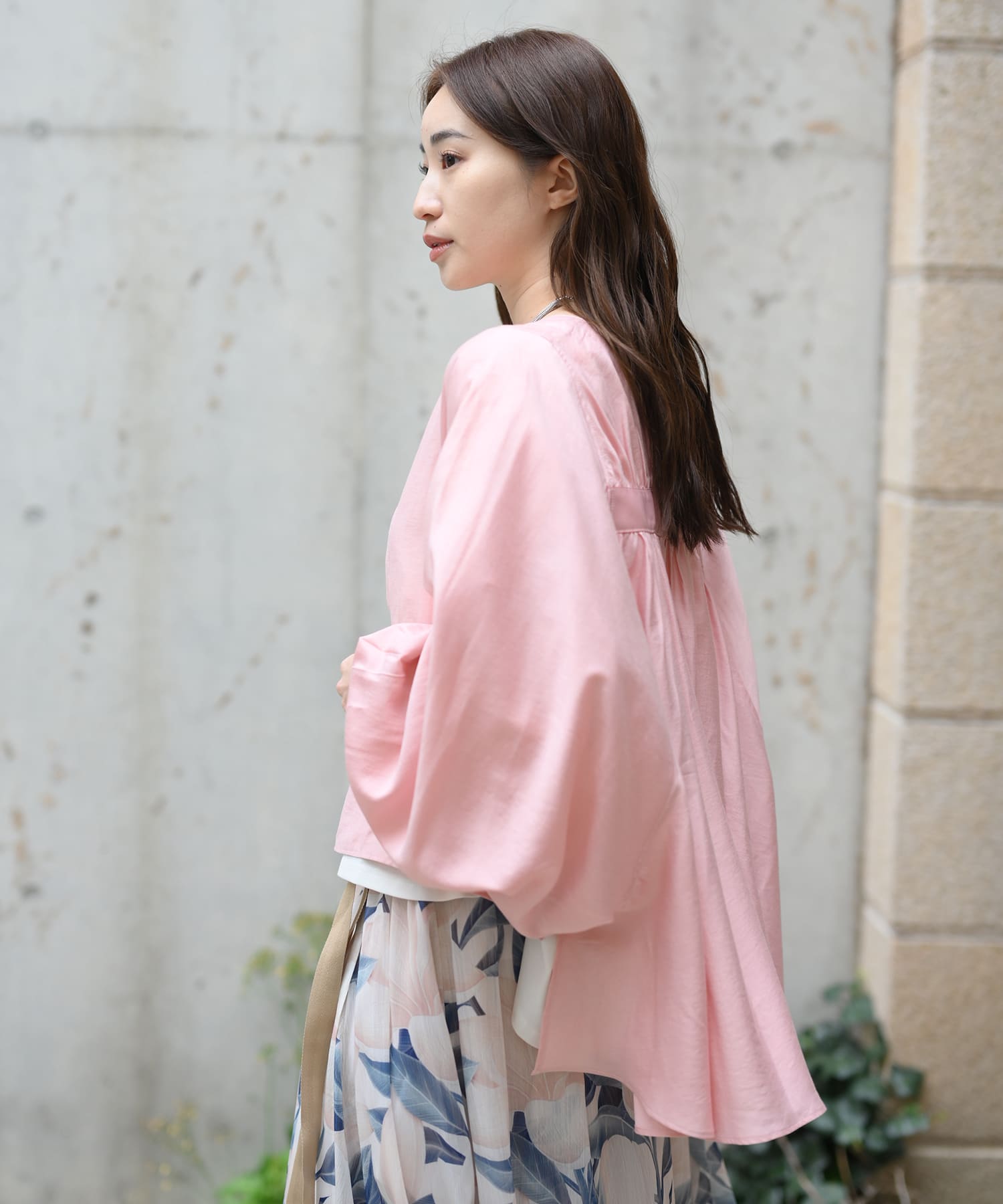 PINK model:H160 着用サイズ:FREE