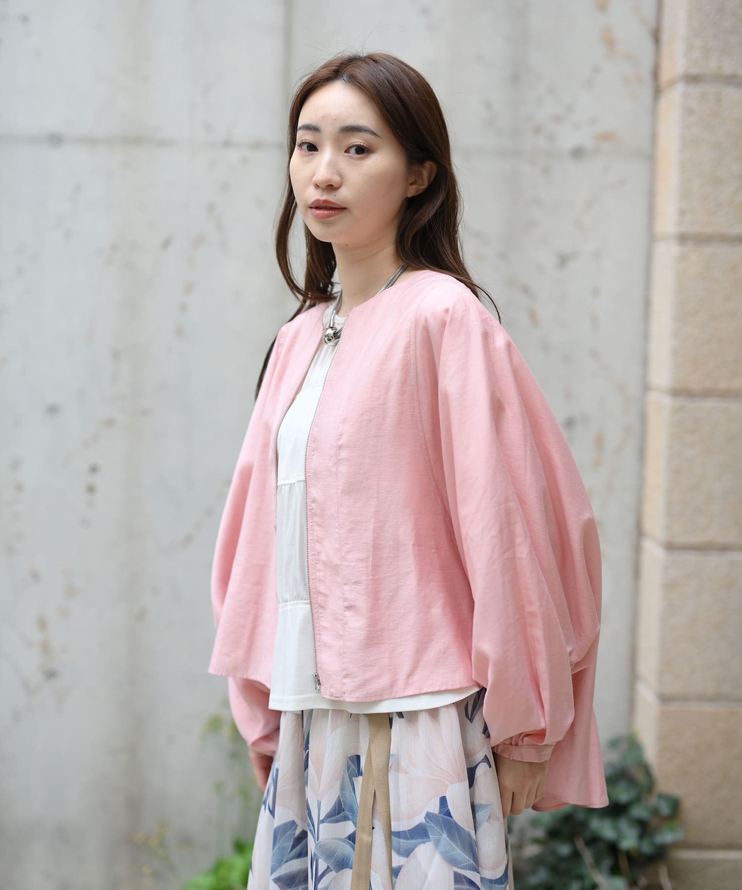 PINK model:H160 着用サイズ:FREE