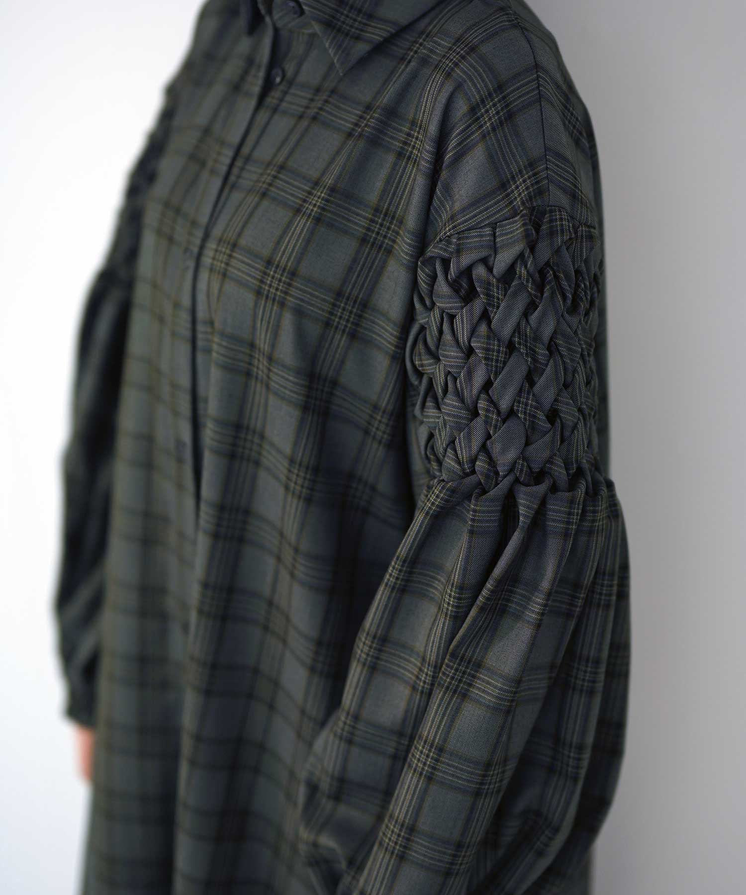 model:H167 グレー×イエローチェック